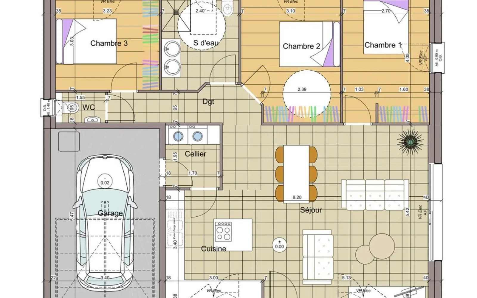 Projet de construction d'une maison 90 m² avec terrain à SAINT-GEORGES-LE-FLECHARD (53) à Saint-Georges-le-Fléchard — photo 2