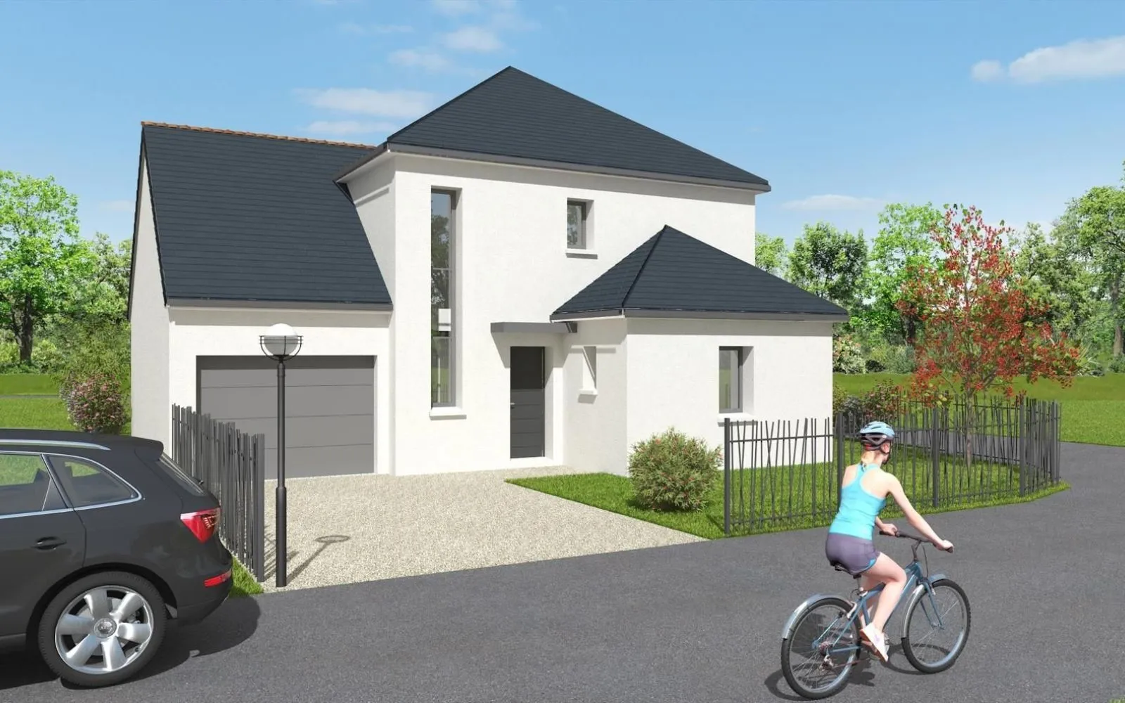 Projet de construction d'une maison 105 m² avec terrain à SAINT-CYR-LE-GRAVELAIS (53) à Saint-Cyr-le-Gravelais — photo 1