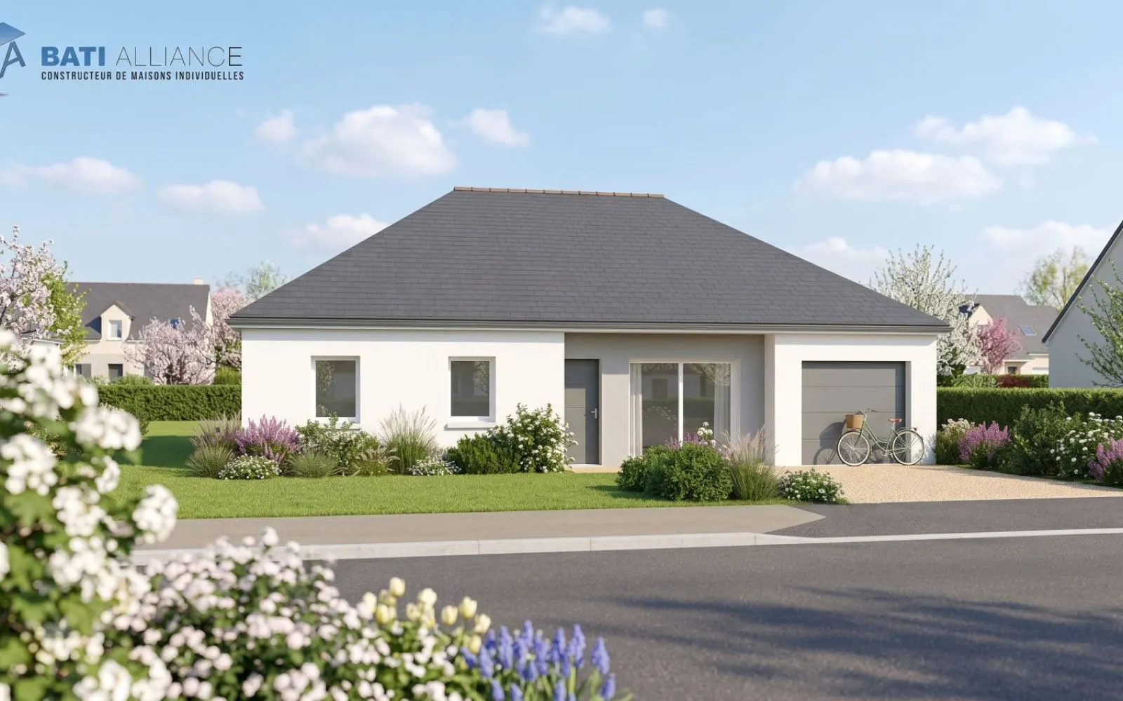 Projet de construction d'une maison 84 m² avec terrain à COSSE-LE-VIVIEN (53) à Cossé-le-Vivien — photo 2