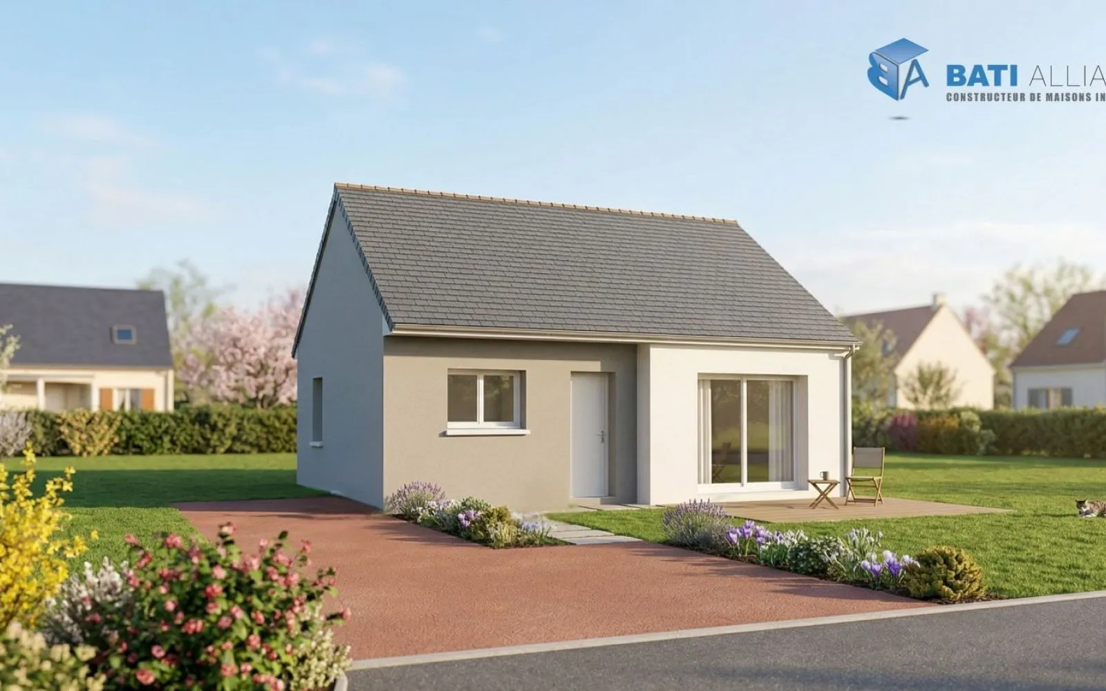 Projet de construction d'une maison 53 m² avec terrain à SAINT-OUEN-DES-TOITS (53) à Saint-Ouën-des-Toits — photo 1