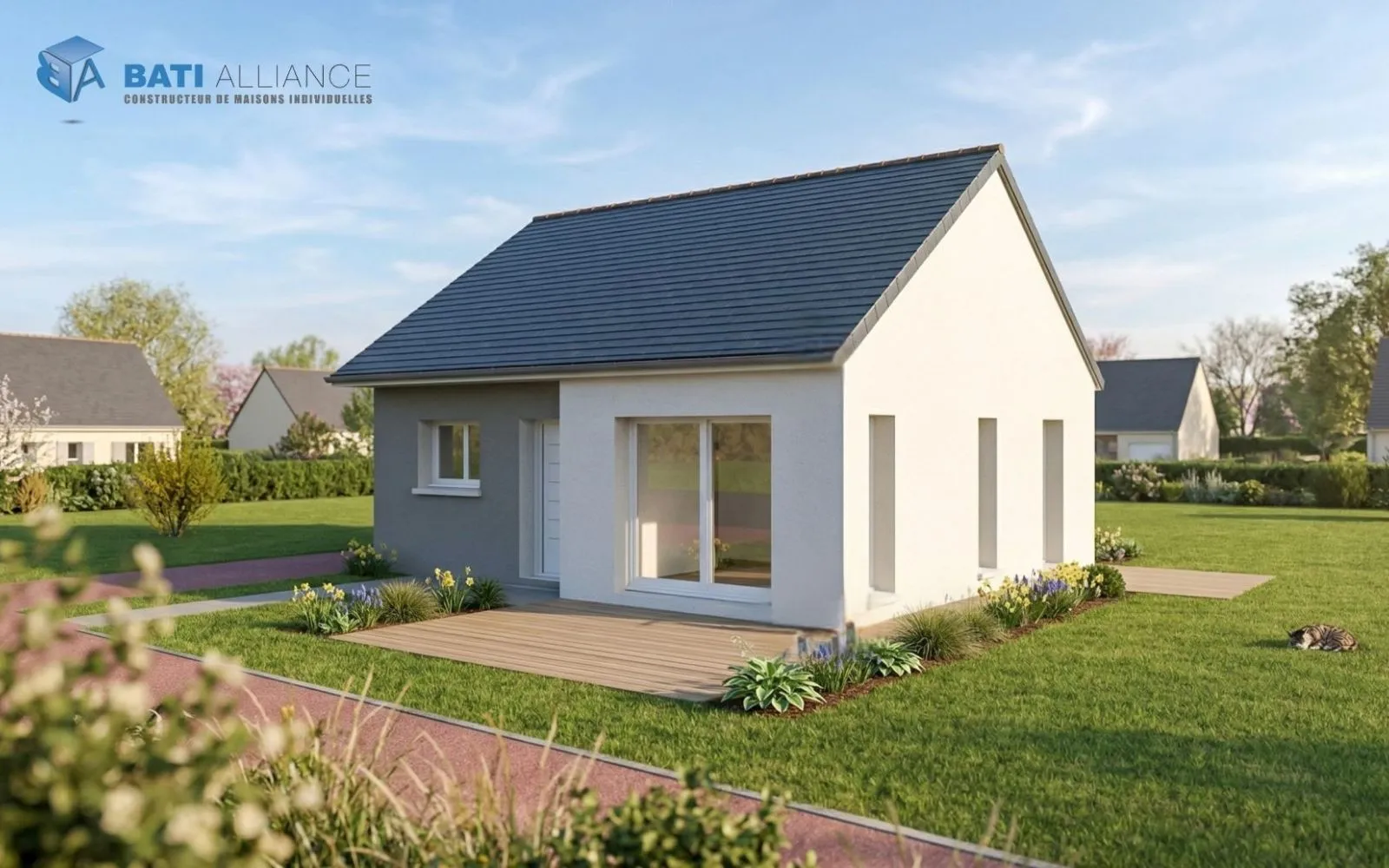 Projet de construction d'une maison 53 m² avec terrain à SAINT-OUEN-DES-TOITS (53) à Saint-Ouën-des-Toits — photo 2