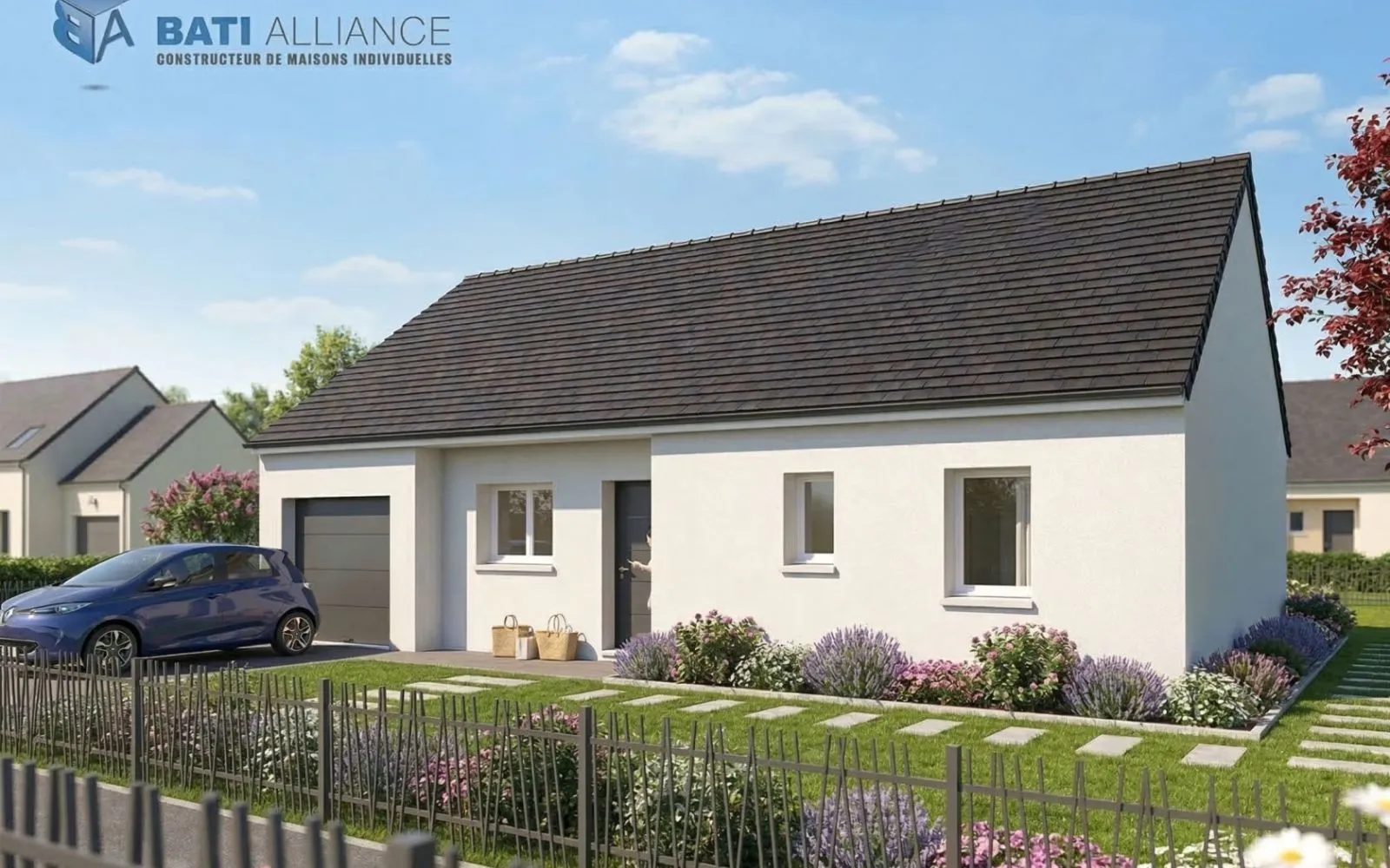 Projet de construction d'une maison 85 m² avec terrain à ENTRAMMES (53) à Entrammes — photo 1