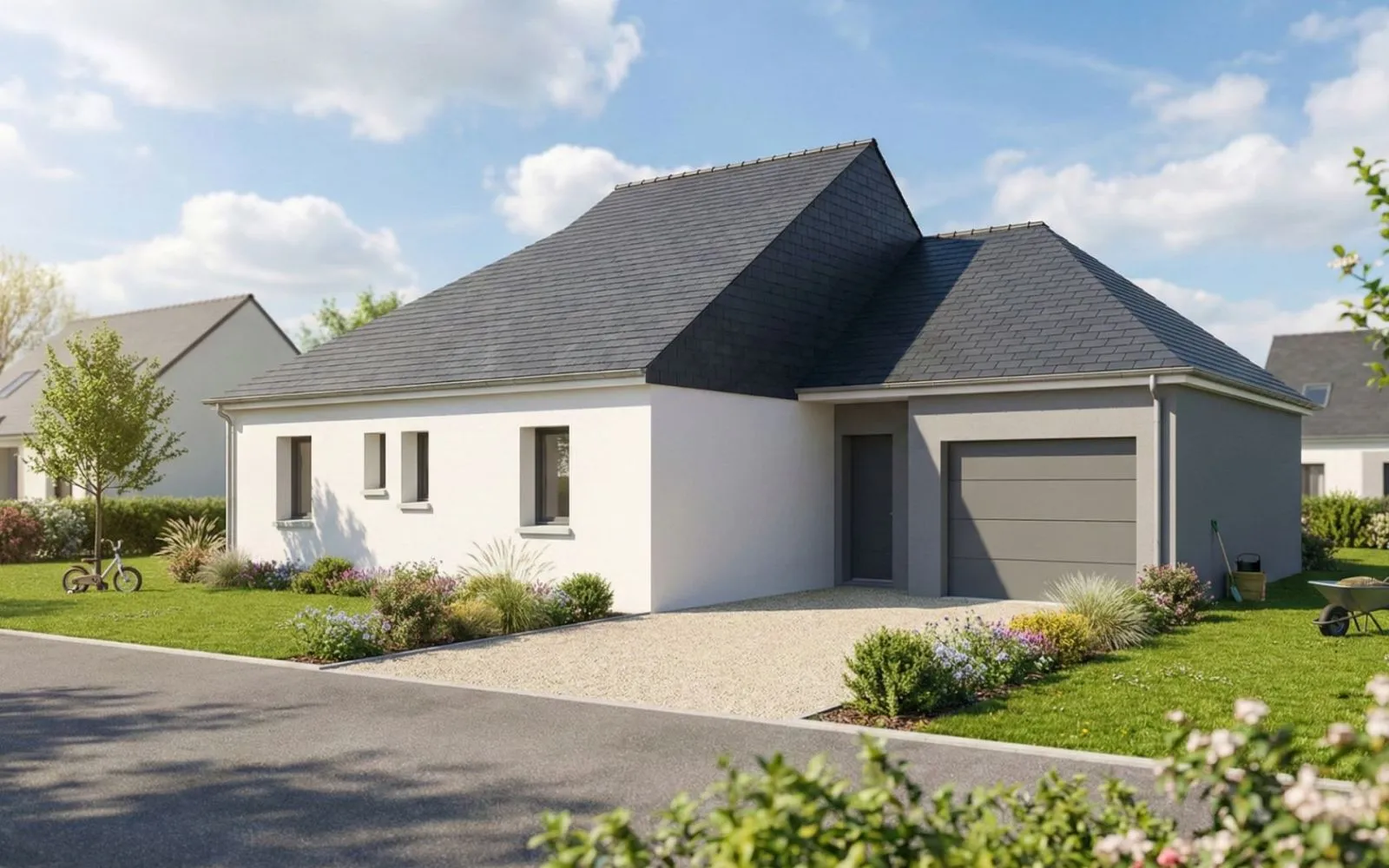 Projet de construction d'une maison 79 m² avec terrain à COMMER (53) à Commer — photo 2