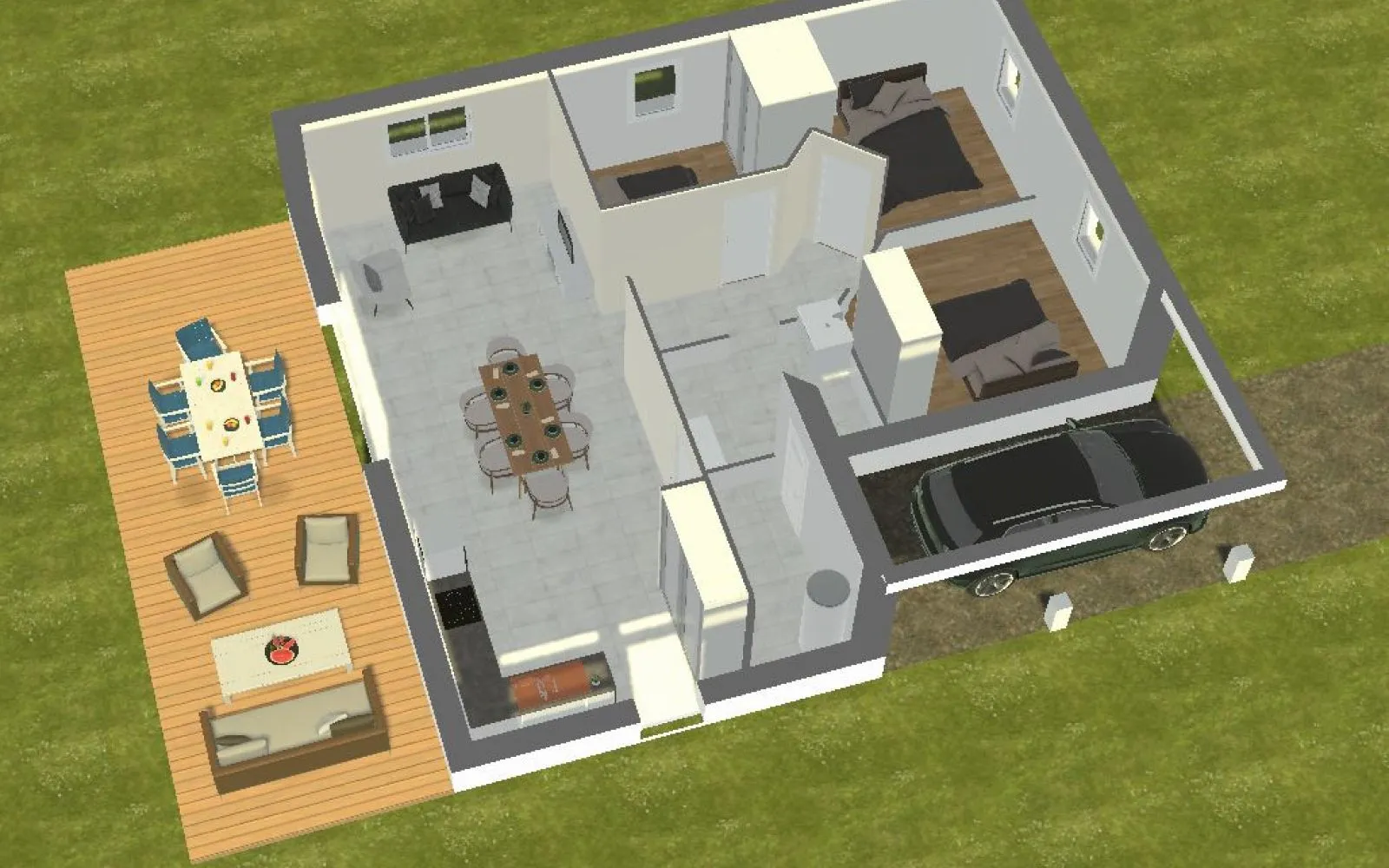 Projet de construction d'une maison 84 m² avec terrain à MESLAY-DU-MAINE (53) à Meslay-du-Maine — photo 3