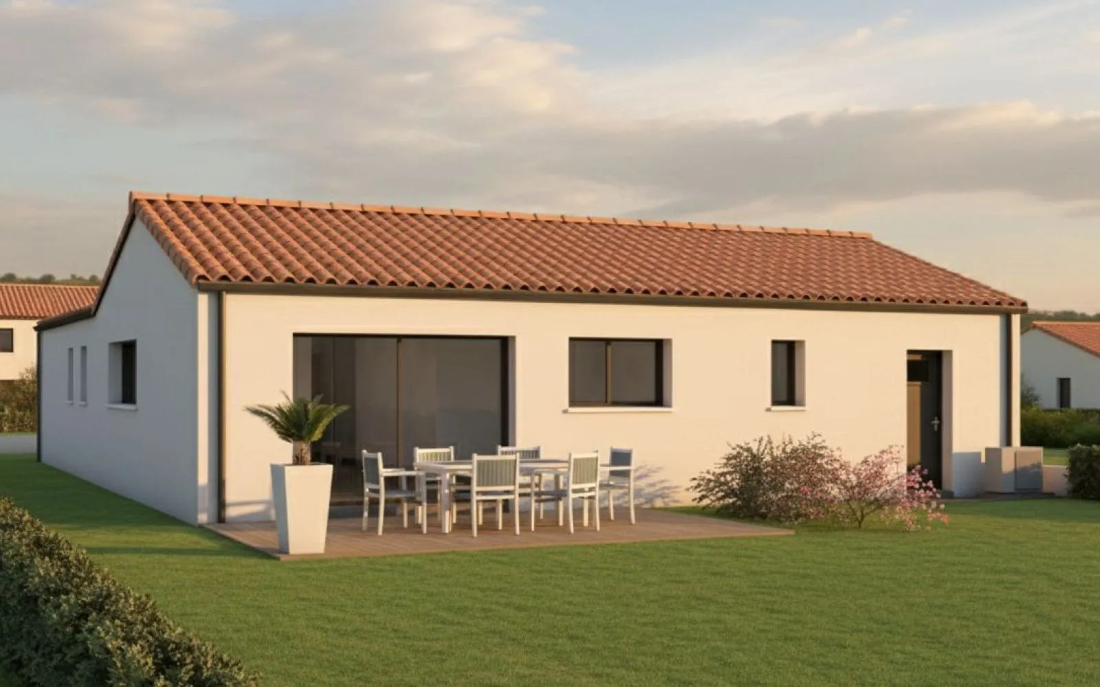 Projet de construction d'une maison 100 m² avec terrain à SAINT-MACAIRE-EN-MAUGES (49) à Saint-Macaire-en-Mauges — photo 2