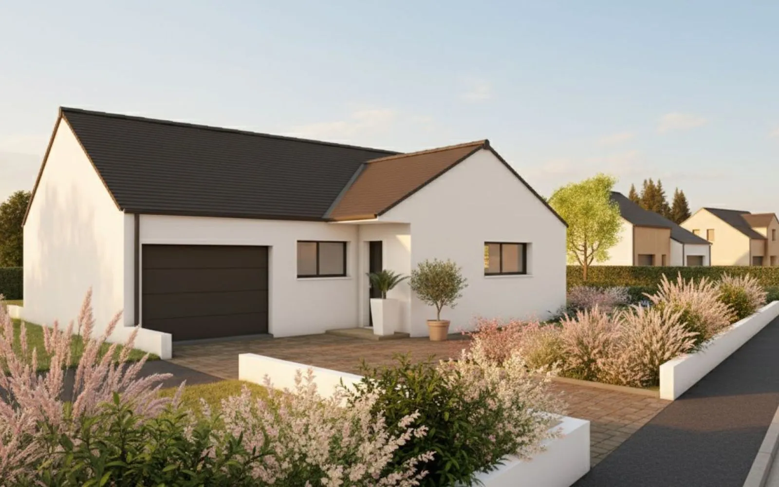 Projet de construction d'une maison 98 m² avec terrain à CHALONNES-SUR-LOIRE (49) à Chalonnes-sur-Loire — photo 1