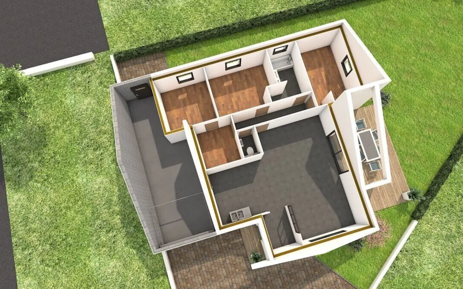 Projet de construction d'une maison 98 m² avec terrain à CHALONNES-SUR-LOIRE (49) à Chalonnes-sur-Loire — photo 3