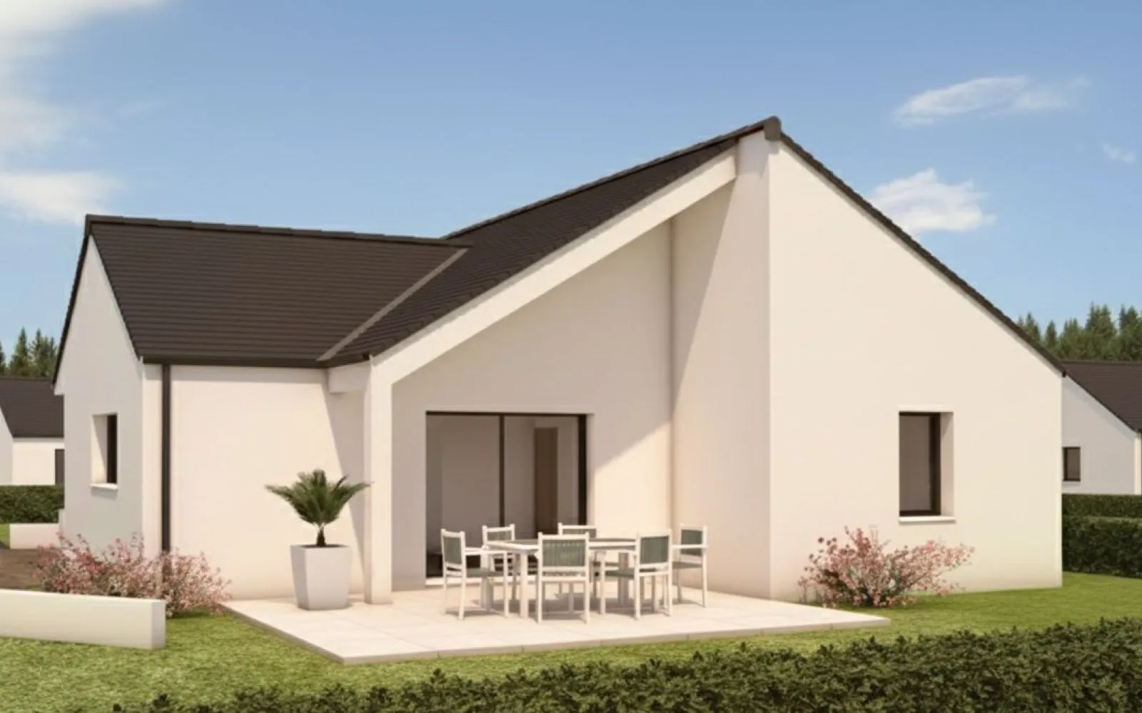 Projet de construction d'une maison 98 m² avec terrain à CHALONNES-SUR-LOIRE (49) à Chalonnes-sur-Loire — photo 2