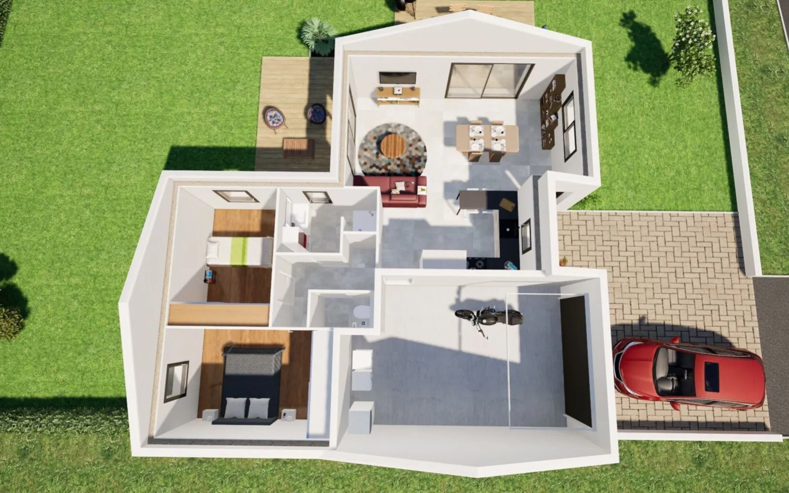 Projet de construction d'une maison 73 m² avec terrain à NUAILLE (49) à Nuaillé — photo 5