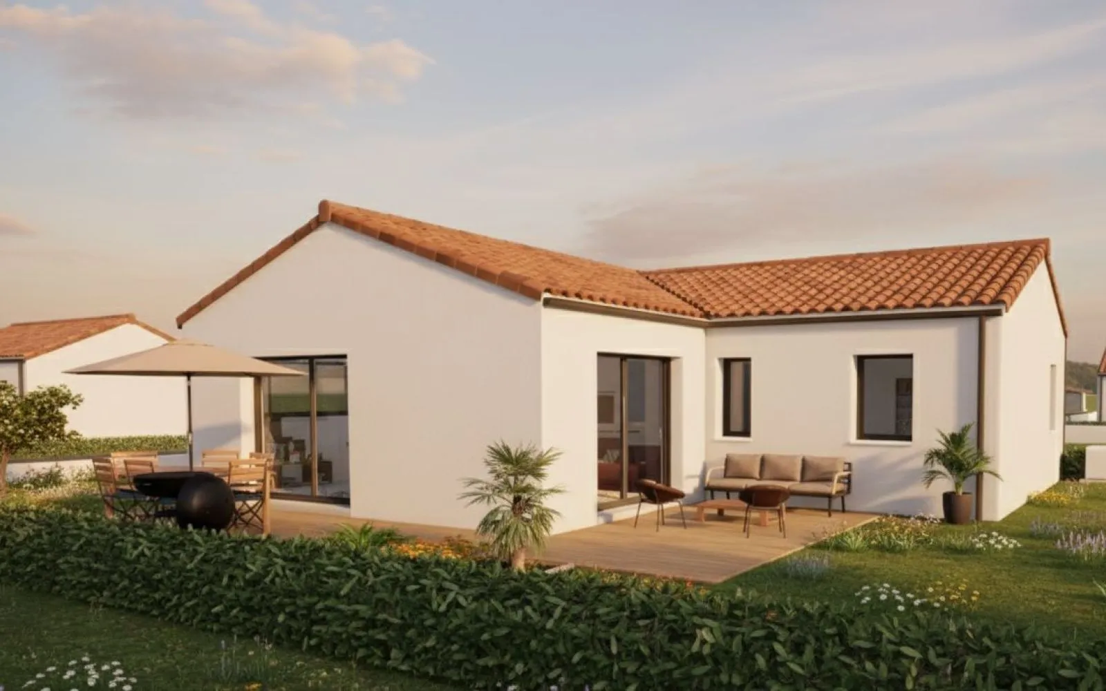 Projet de construction d'une maison 73 m² avec terrain à NUAILLE (49) à Nuaillé — photo 2