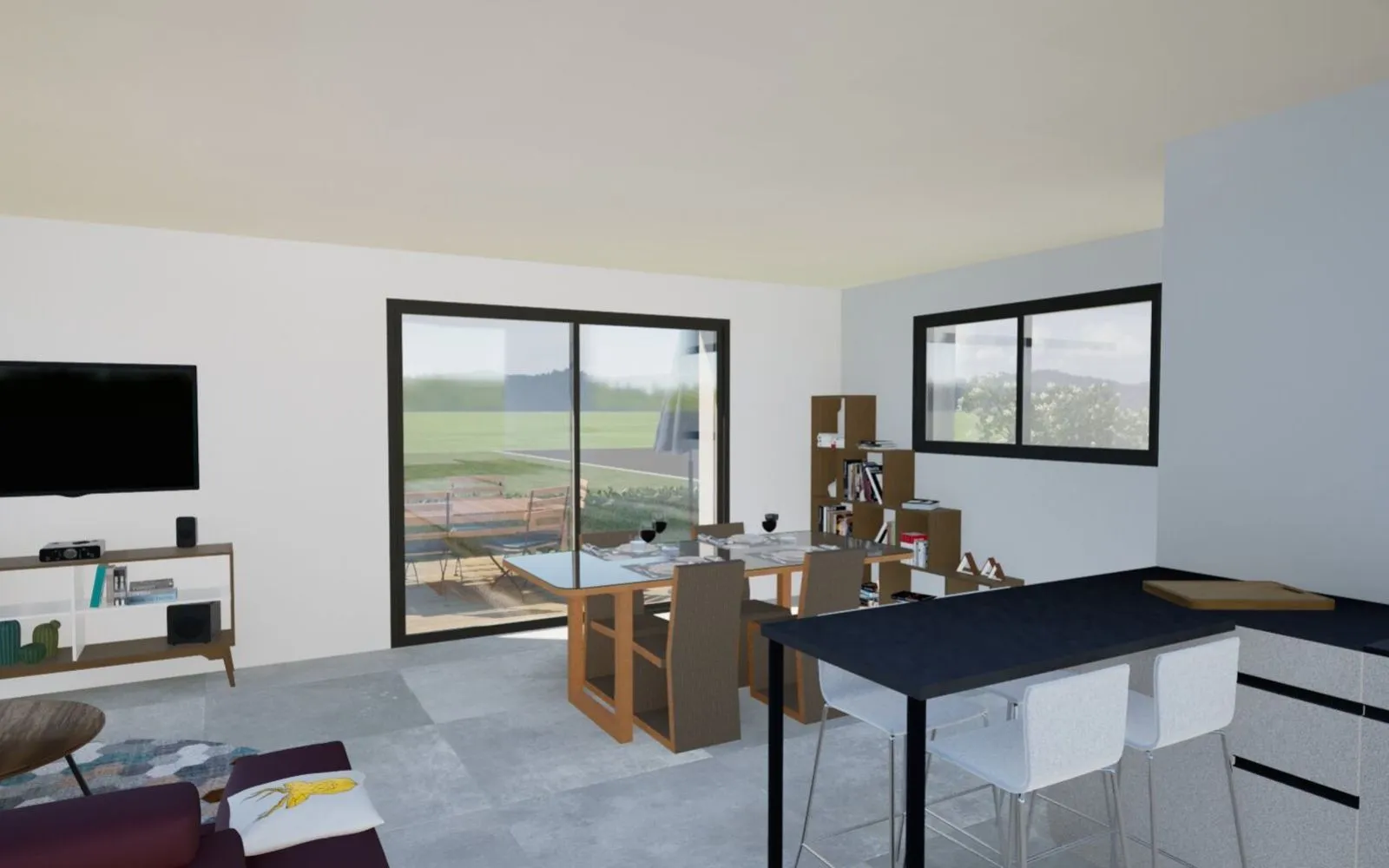 Projet de construction d'une maison 73 m² avec terrain à NUAILLE (49) à Nuaillé — photo 3