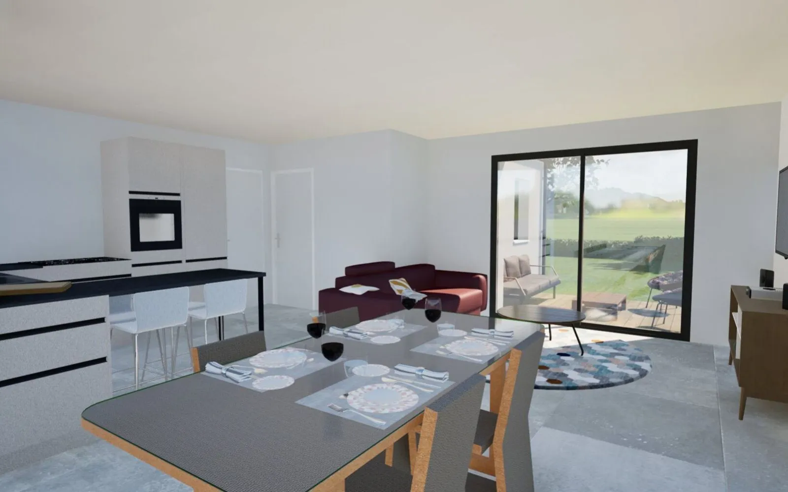 Projet de construction d'une maison 73 m² avec terrain à NUAILLE (49) à Nuaillé — photo 4