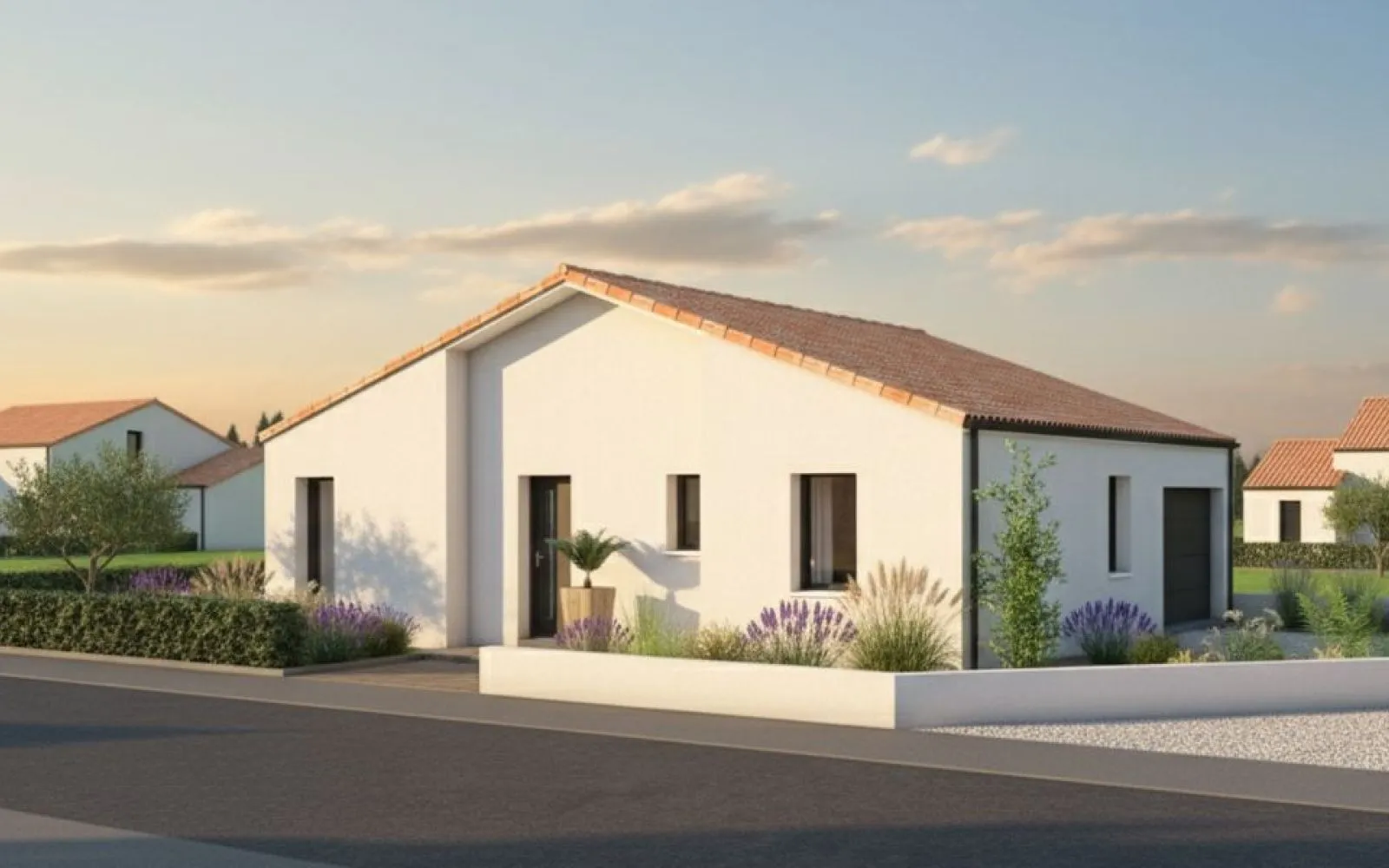 Projet de construction d'une maison 68 m² avec terrain à MELAY (49) à Melay — photo 1