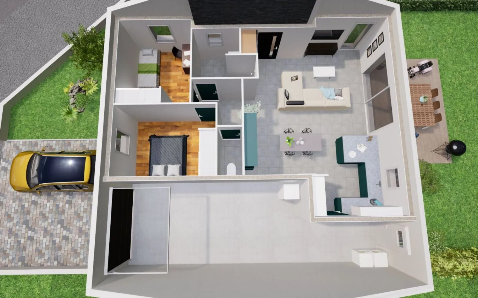 Projet de construction d'une maison 68 m² avec terrain à MELAY (49) à Melay — photo 5