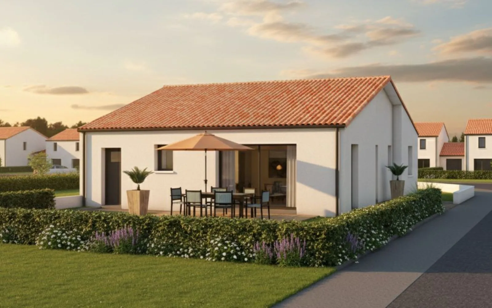 Projet de construction d'une maison 68 m² avec terrain à MELAY (49) à Melay — photo 2