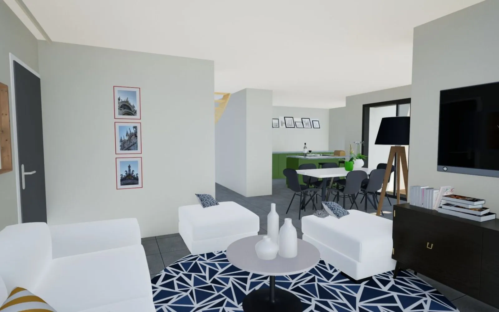 Projet de construction d'une maison 118 m² avec terrain à MELAY (49) à Melay — photo 3