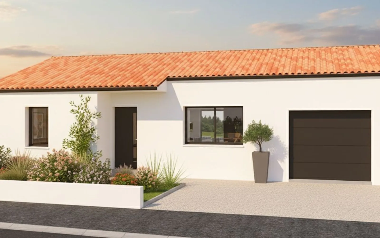 Projet de construction d'une maison 71 m² avec terrain à VIHIERS (49) à Vihiers — photo 1