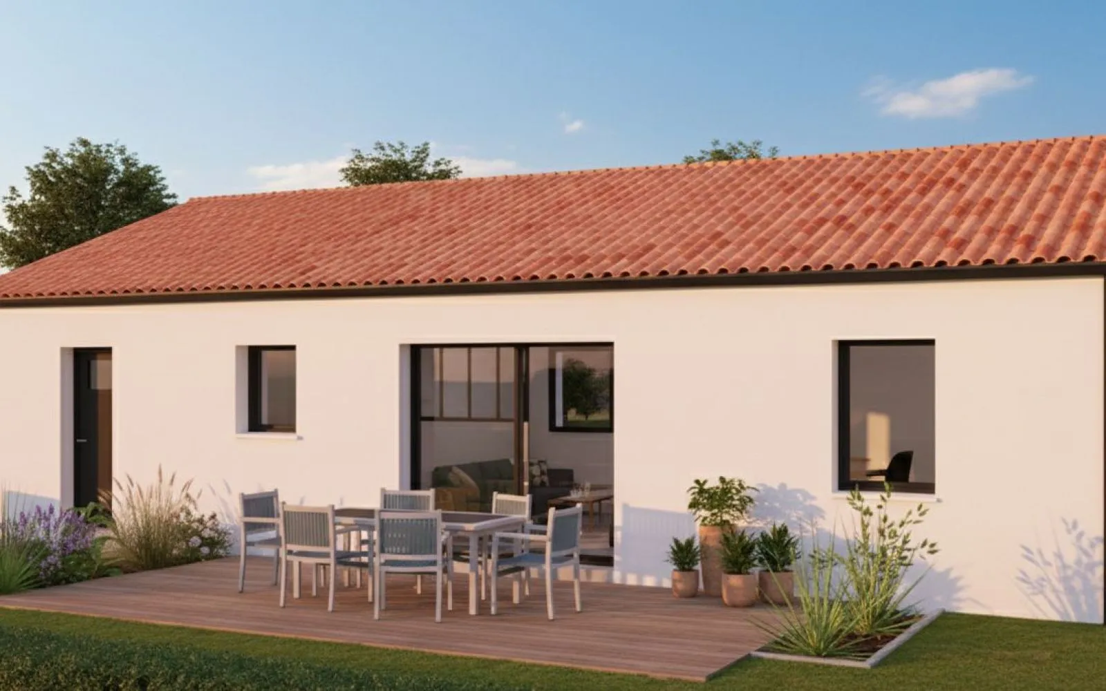 Projet de construction d'une maison 71 m² avec terrain à VIHIERS (49) à Vihiers — photo 2