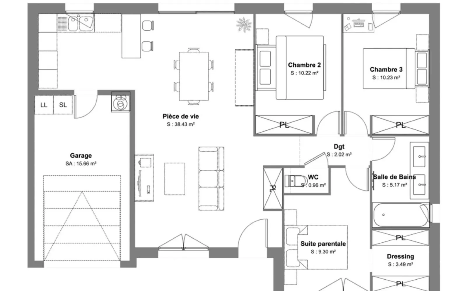 Projet de construction d'une maison 79.82 m² avec terrain à FRANCOIS (79) à François — photo 10