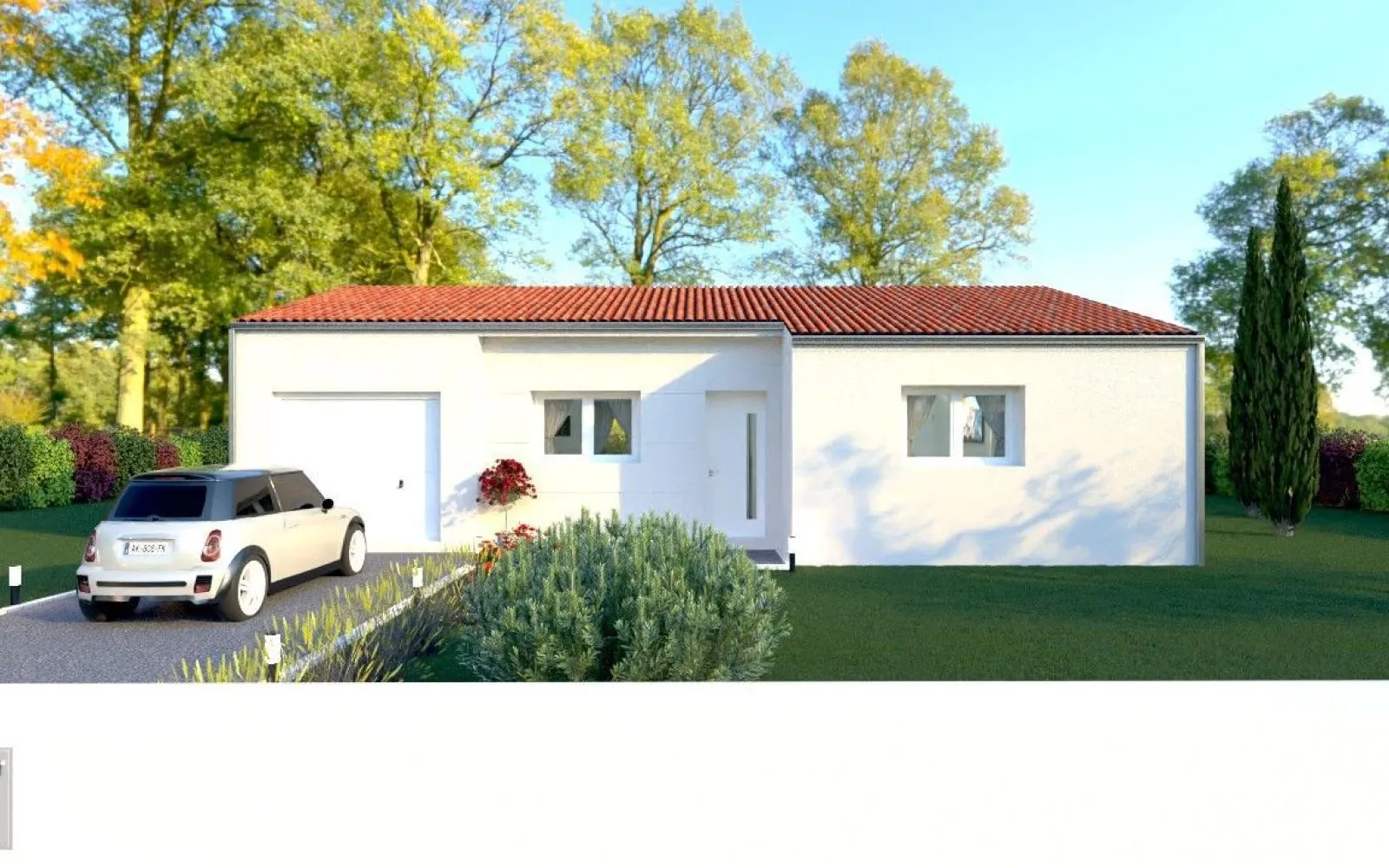 Projet de construction d'une maison 79.82 m² avec terrain à FRANCOIS (79) à François — photo 2