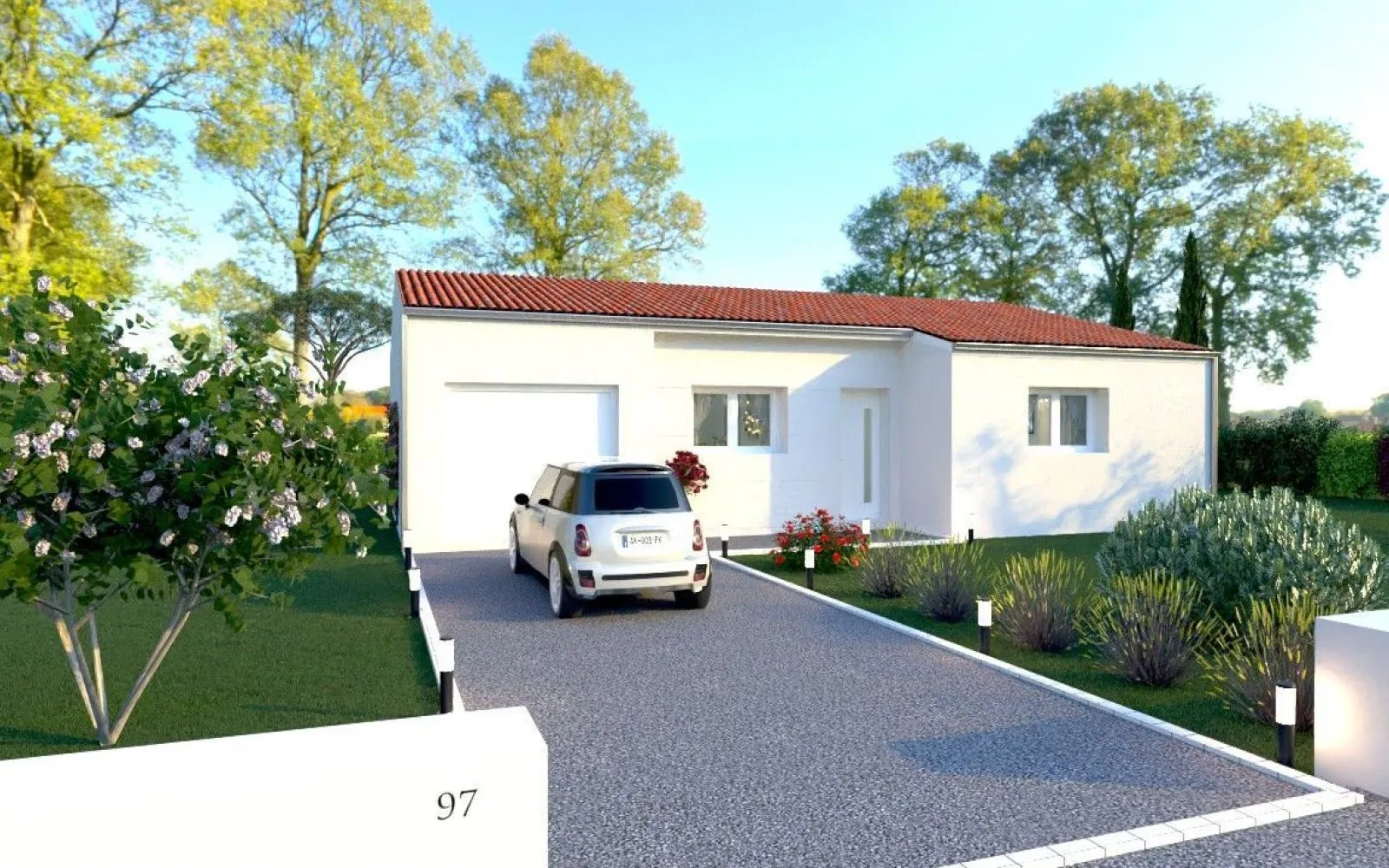 Projet de construction d'une maison 79.82 m² avec terrain à FRANCOIS (79) à François — photo 3