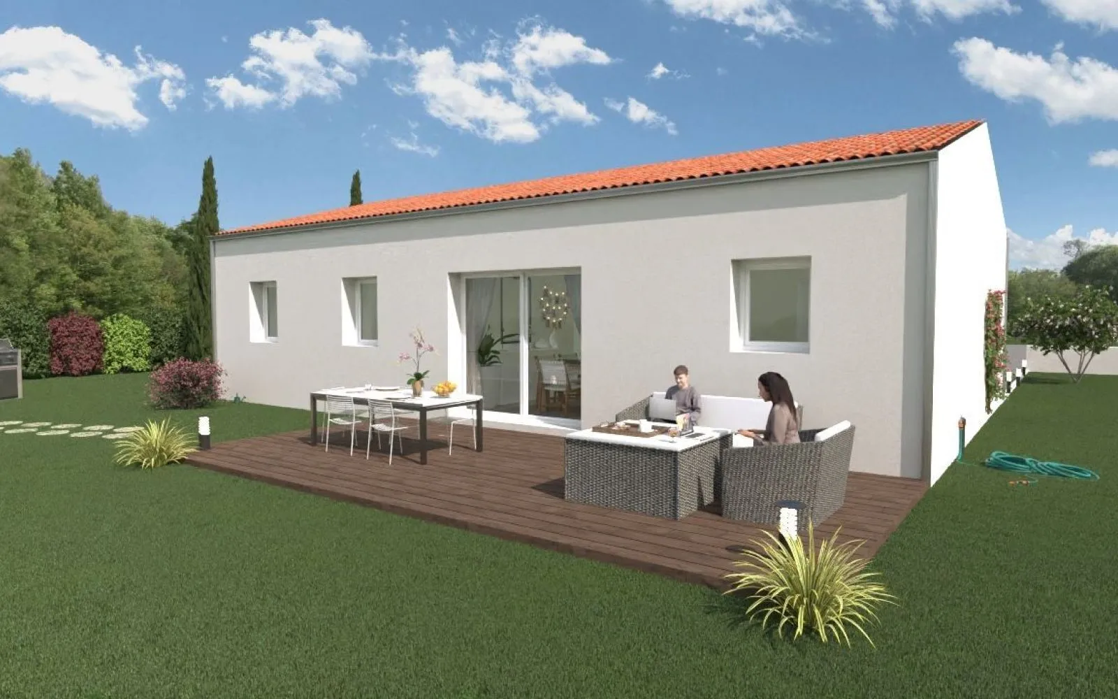 Projet de construction d'une maison 79.82 m² avec terrain à FRANCOIS (79) à François — photo 4