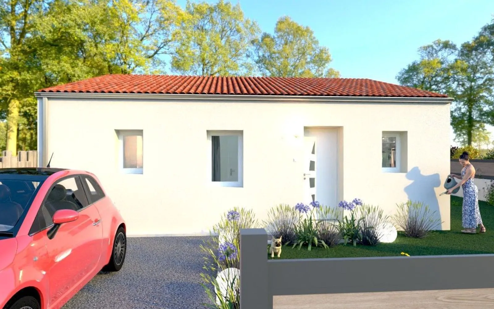 Projet de construction d'une maison 62.45 m² avec terrain à FRANCOIS (79) à François — photo 1