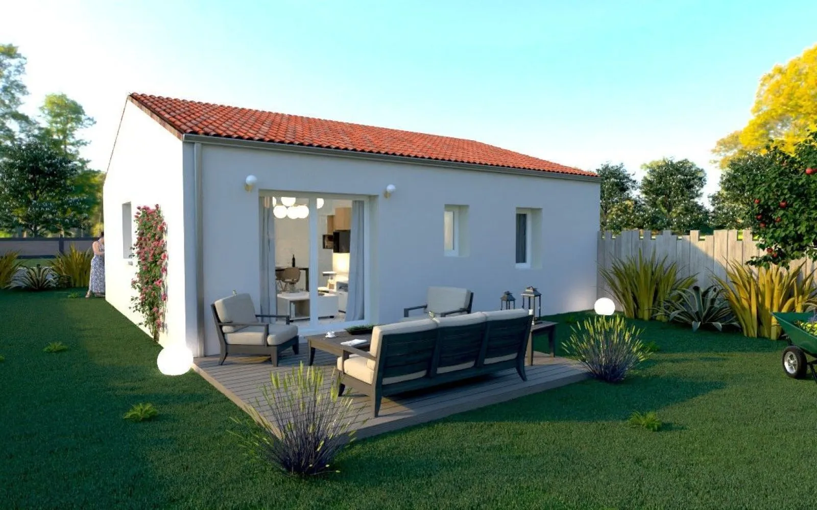 Projet de construction d'une maison 62.45 m² avec terrain à FRANCOIS (79) à François — photo 2