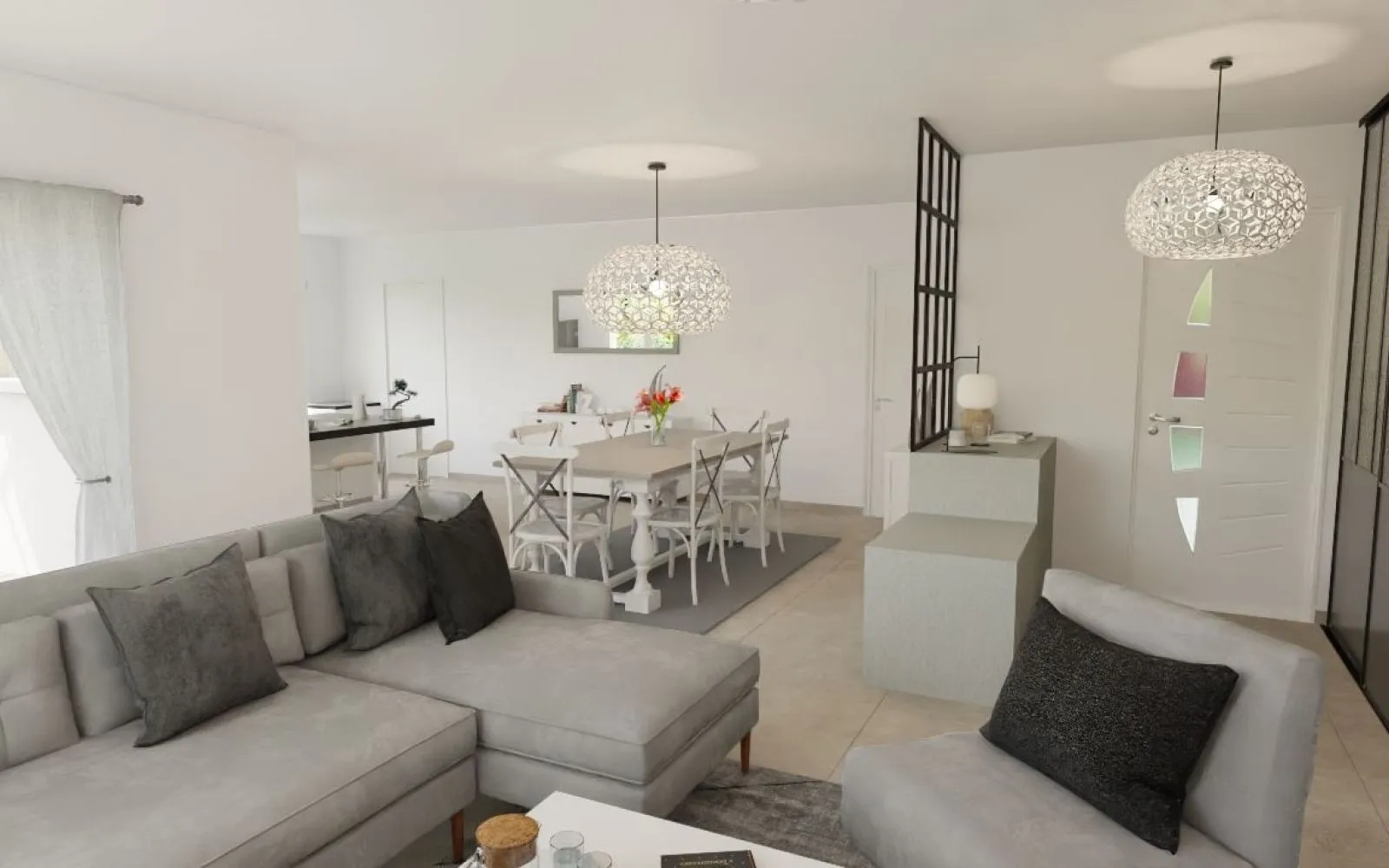 Projet de construction d'une maison 100.65 m² avec terrain à LE BOURDET (79) à Le Bourdet — photo 3