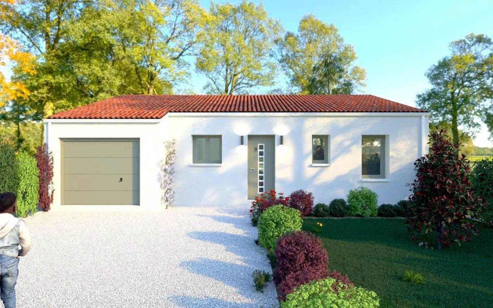Projet de construction d'une maison 80.73 m² avec terrain à FRANCOIS (79) à François — photo 1