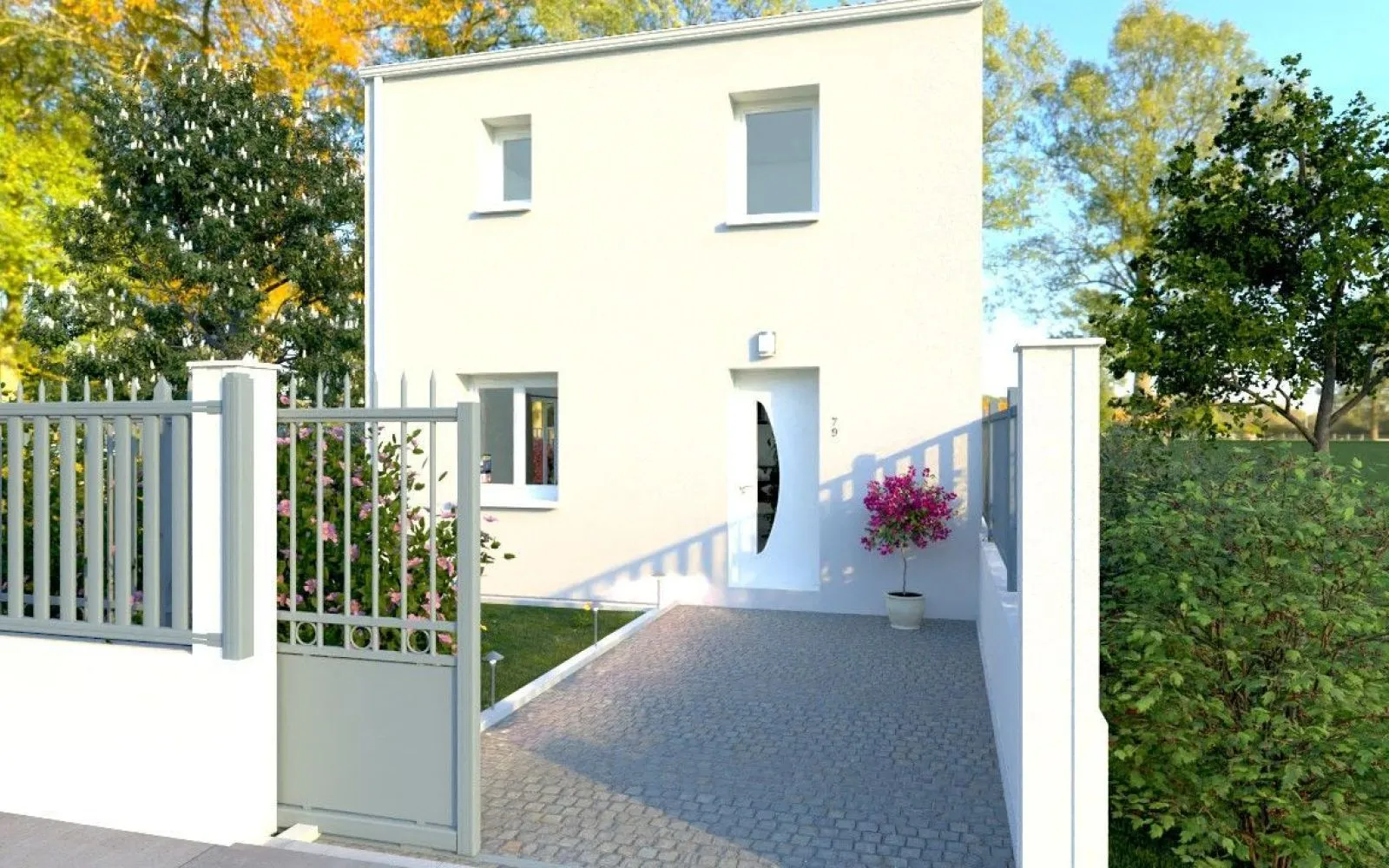 Projet de construction d'une maison 80.22 m² avec terrain à FRANCOIS (79) à François — photo 1