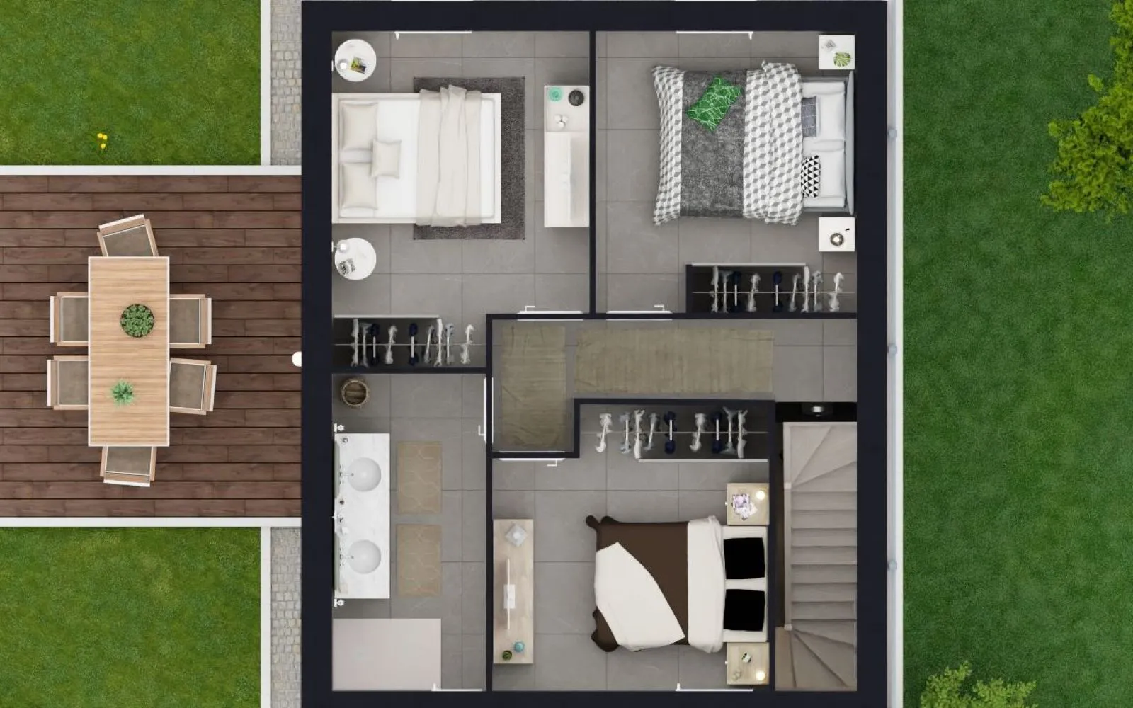 Projet de construction d'une maison 80.22 m² avec terrain à FRANCOIS (79) à François — photo 5