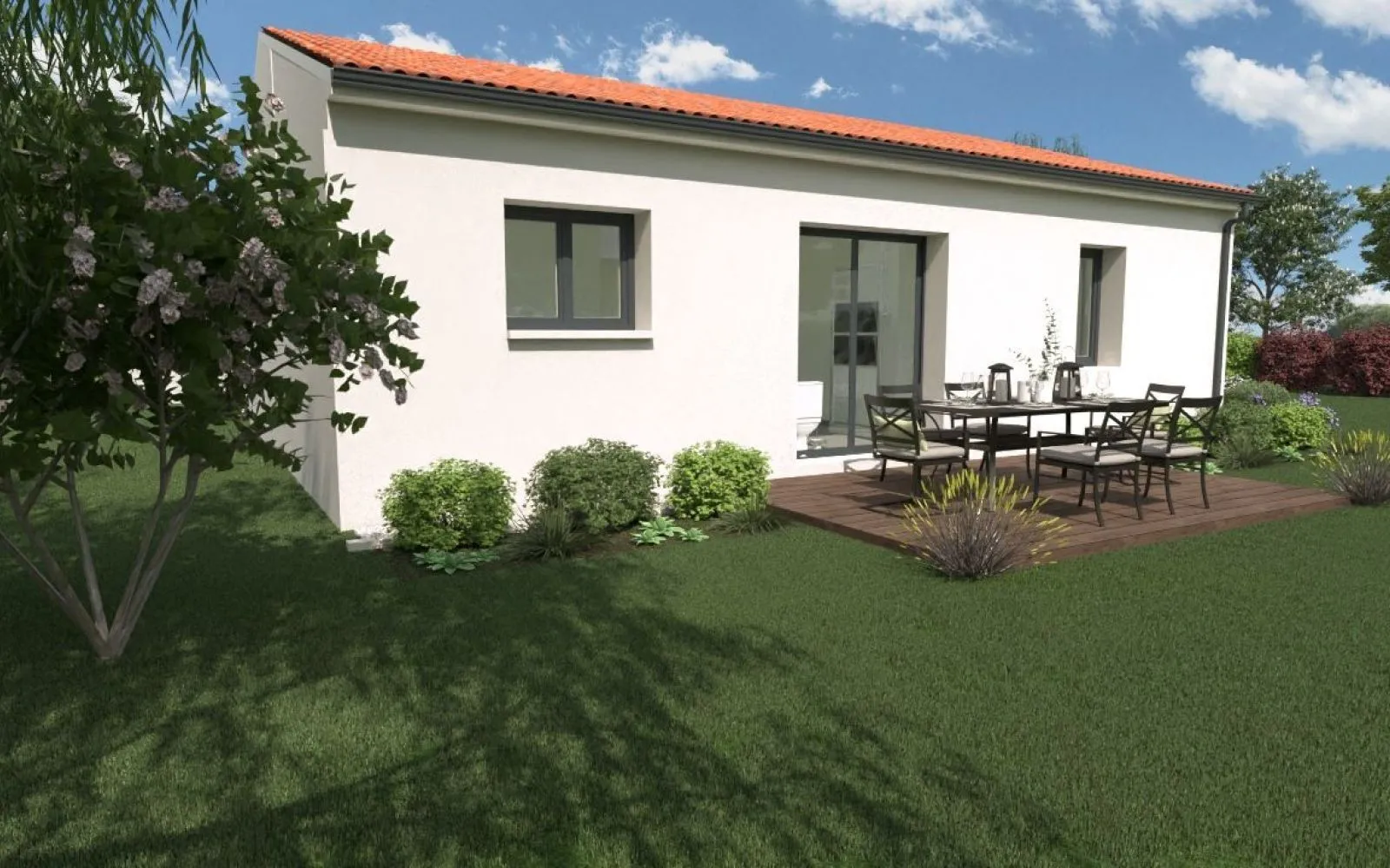Projet de construction d'une maison 59.66 m² avec terrain à FRANCOIS (79) à François — photo 2