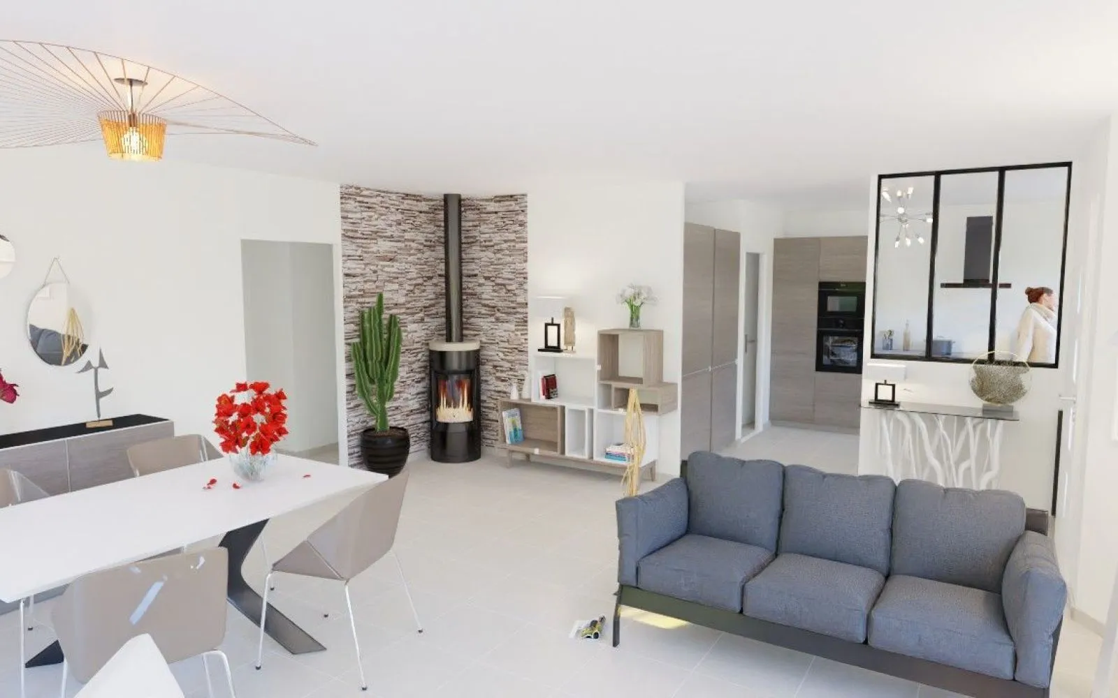 Projet de construction d'une maison 94.73 m² avec terrain à LE BOURDET (79) à Le Bourdet — photo 4