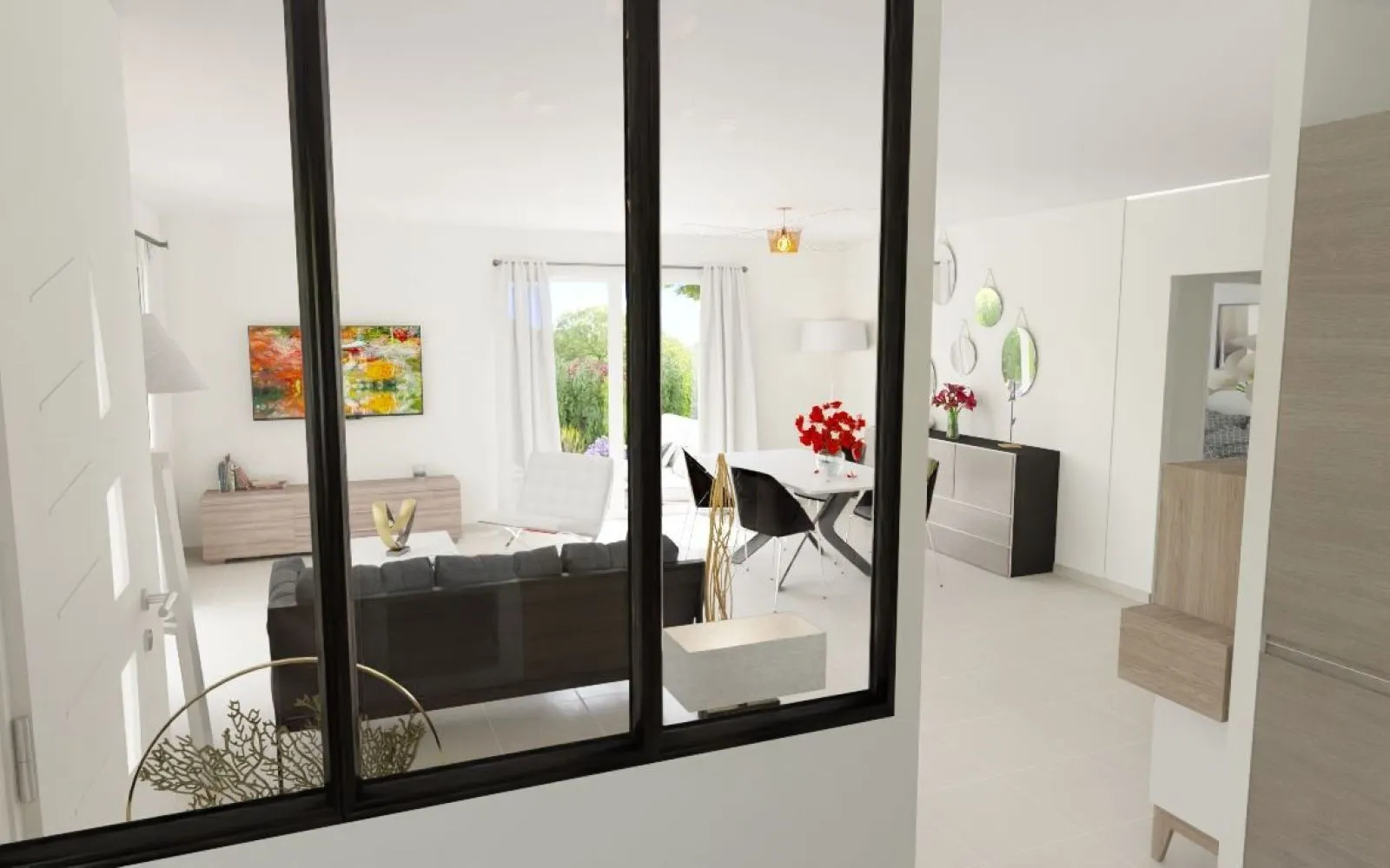 Projet de construction d'une maison 94.73 m² avec terrain à LE BOURDET (79) à Le Bourdet — photo 5