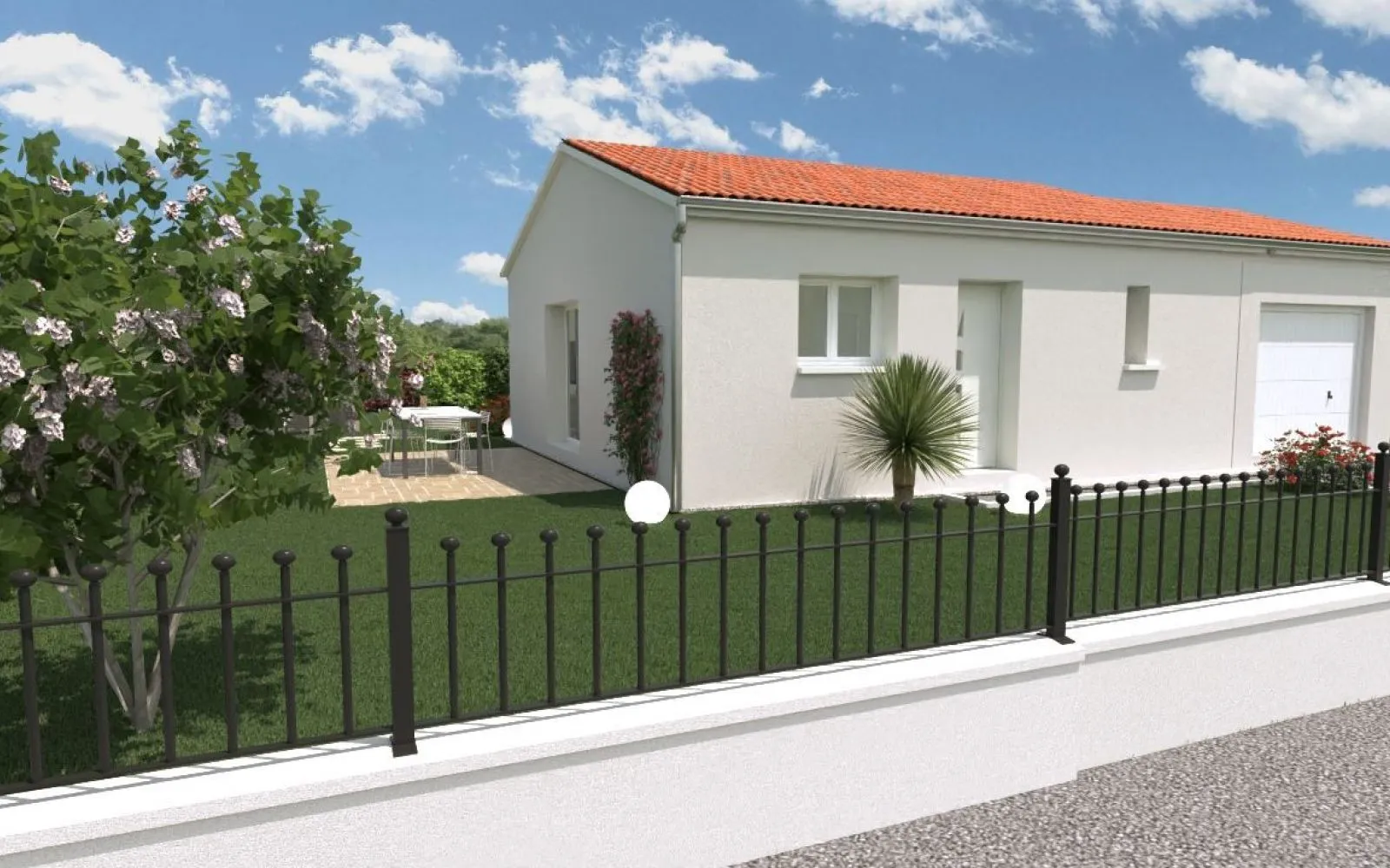 Projet de construction d'une maison 51.73 m² avec terrain à FRANCOIS (79) à François — photo 1