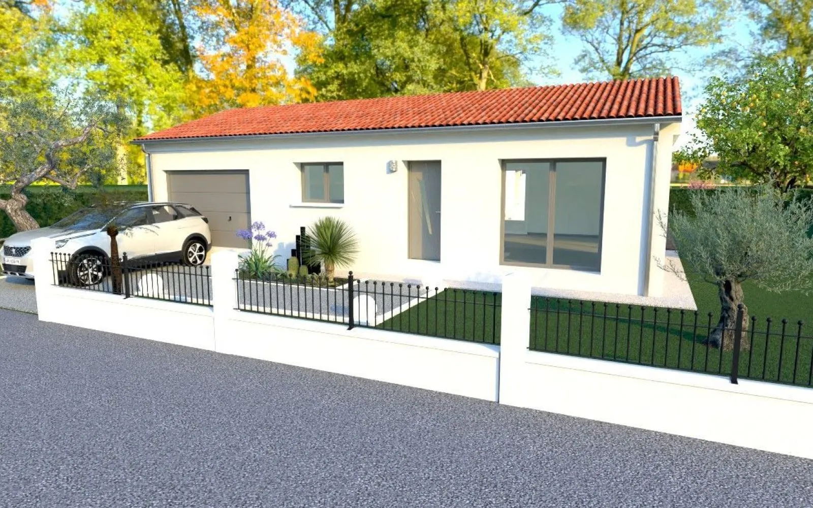 Projet de construction d'une maison 100.55 m² avec terrain à FRANCOIS (79) à François — photo 1