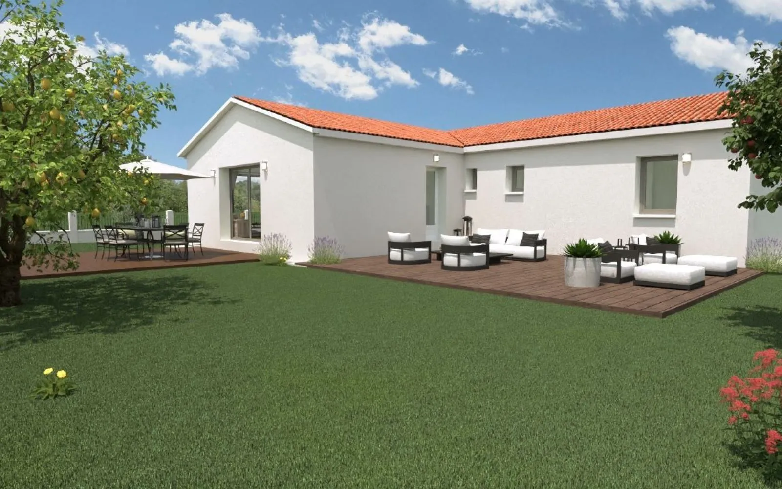 Projet de construction d'une maison 100.55 m² avec terrain à FRANCOIS (79) à François — photo 2