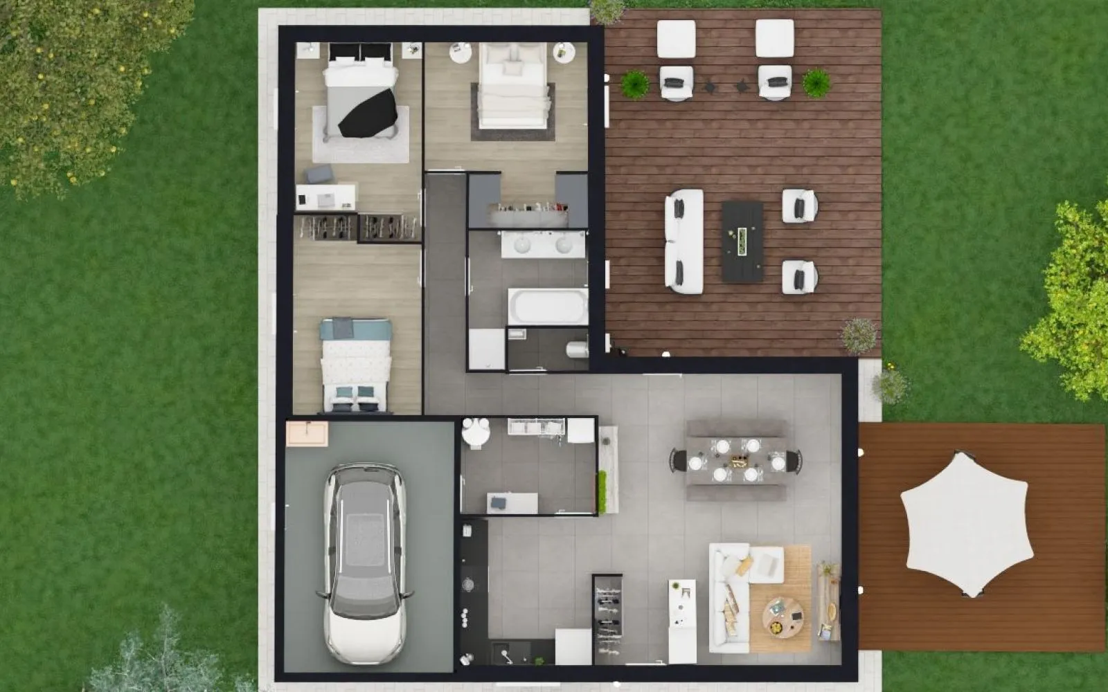 Projet de construction d'une maison 100.55 m² avec terrain à FRANCOIS (79) à François — photo 6