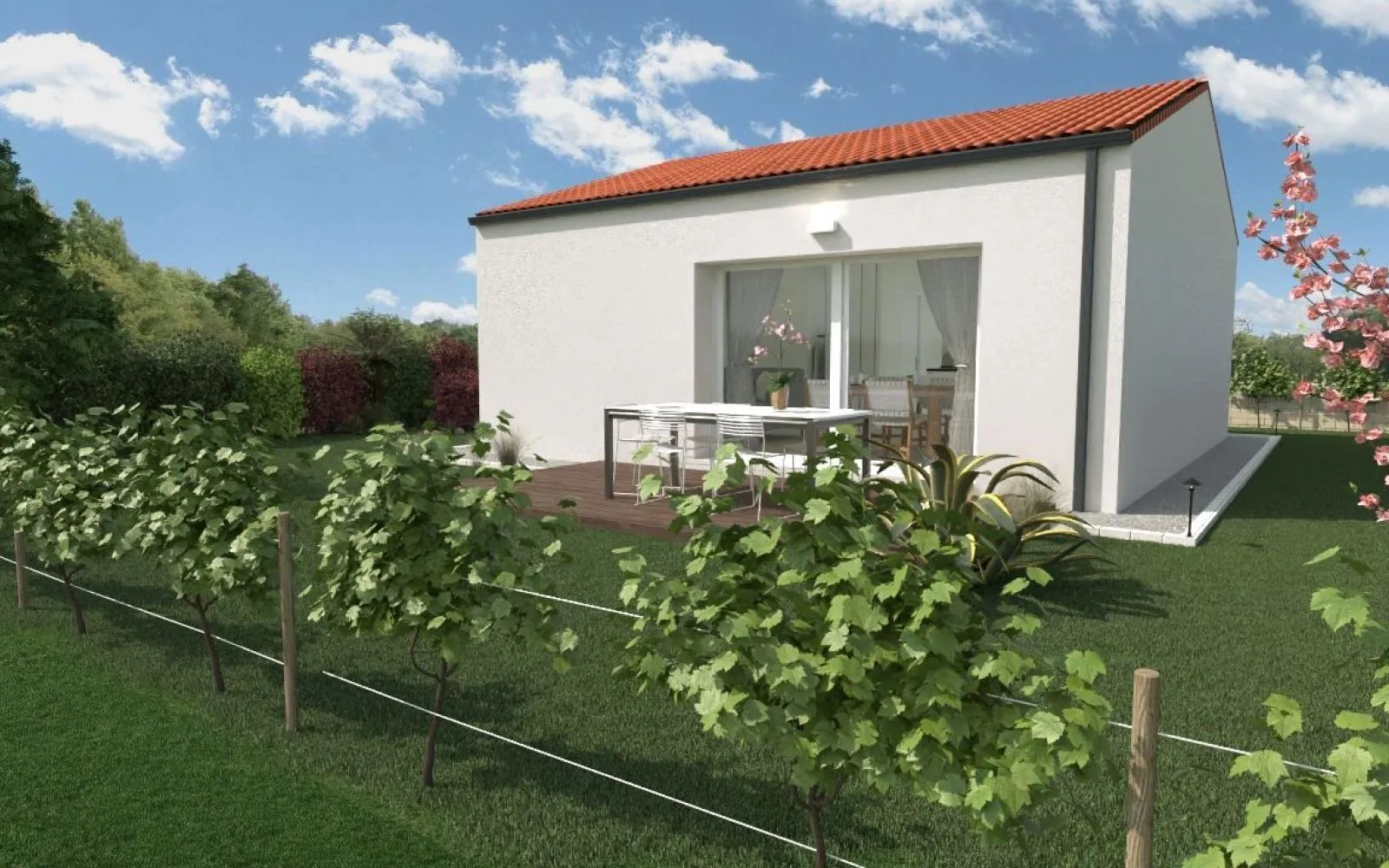 Projet de construction d'une maison 51.74 m² avec terrain à COULON (79) à Coulon — photo 3