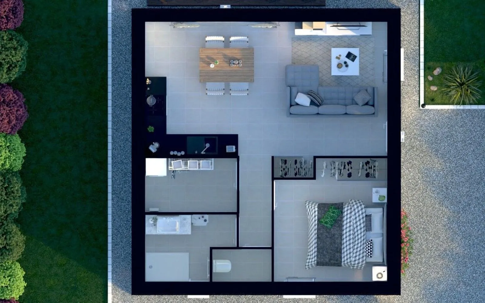 Projet de construction d'une maison 51.74 m² avec terrain à COULON (79) à Coulon — photo 7