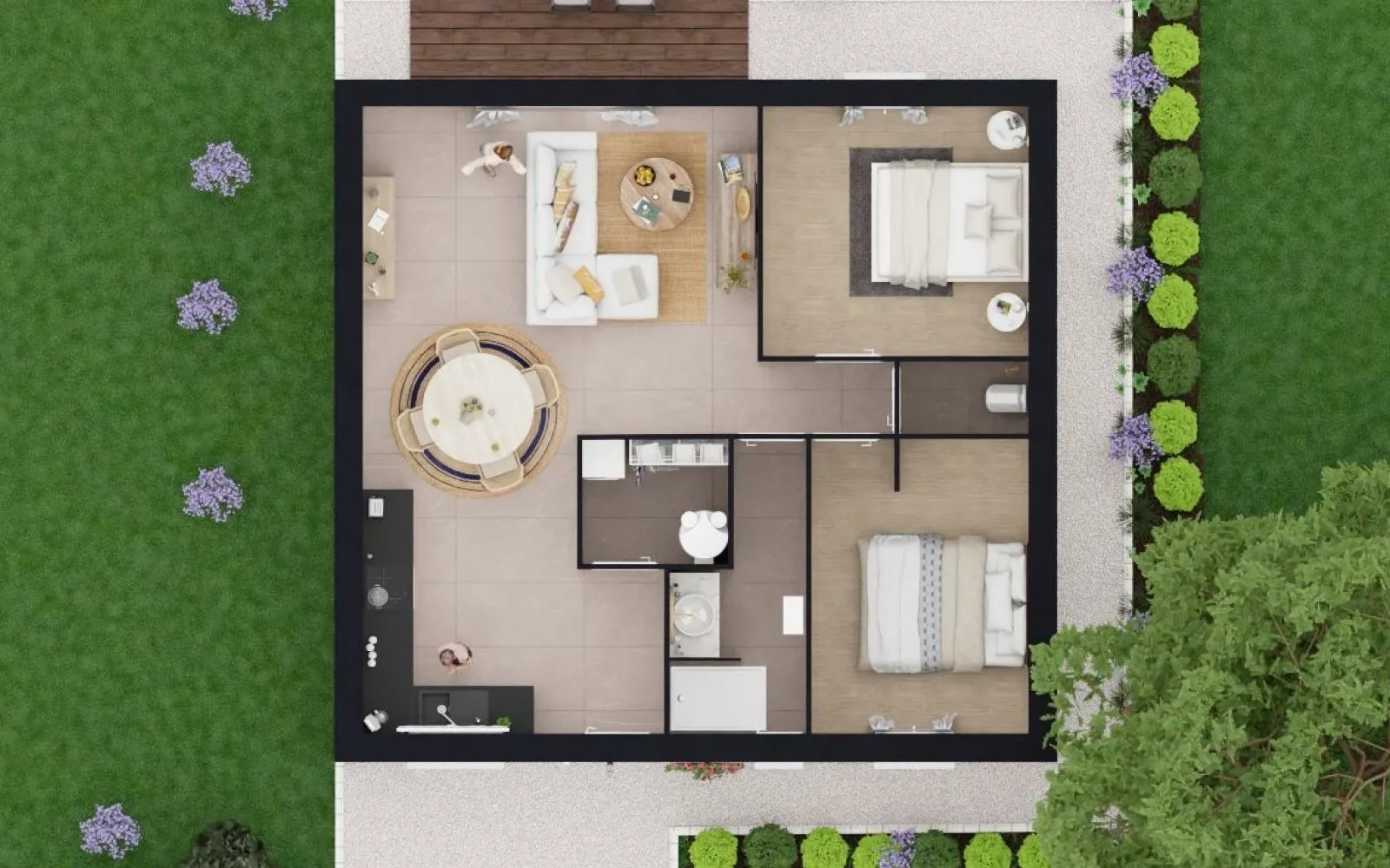 Projet de construction d'une maison 62.75 m² avec terrain à FRANCOIS (79) à François — photo 5