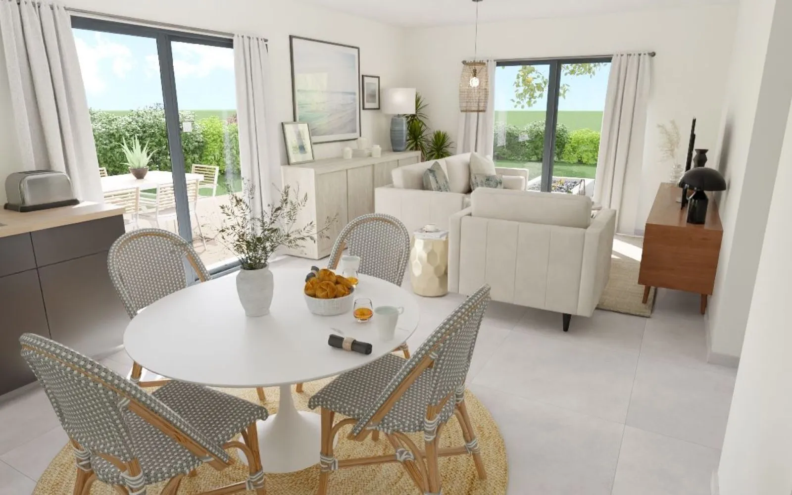 Projet de construction d'une maison 73.39 m² avec terrain à FRANCOIS (79) à François — photo 4