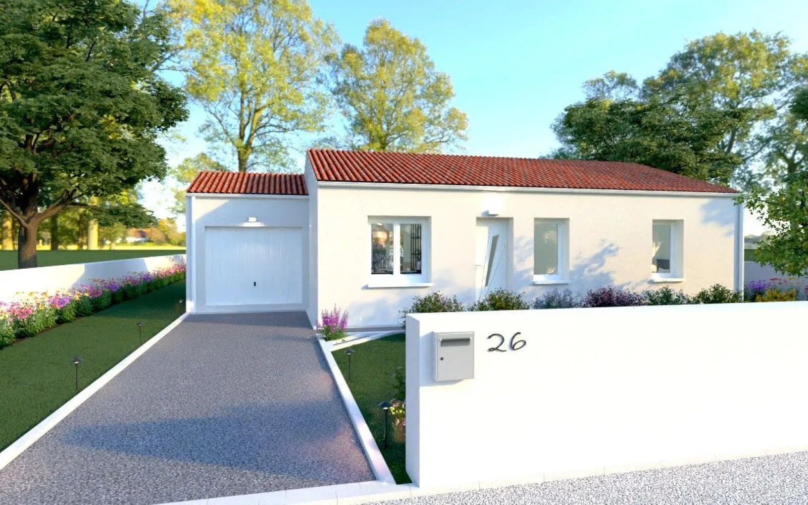 Projet de construction d'une maison 75.93 m² avec terrain à FRANCOIS (79) à François — photo 1