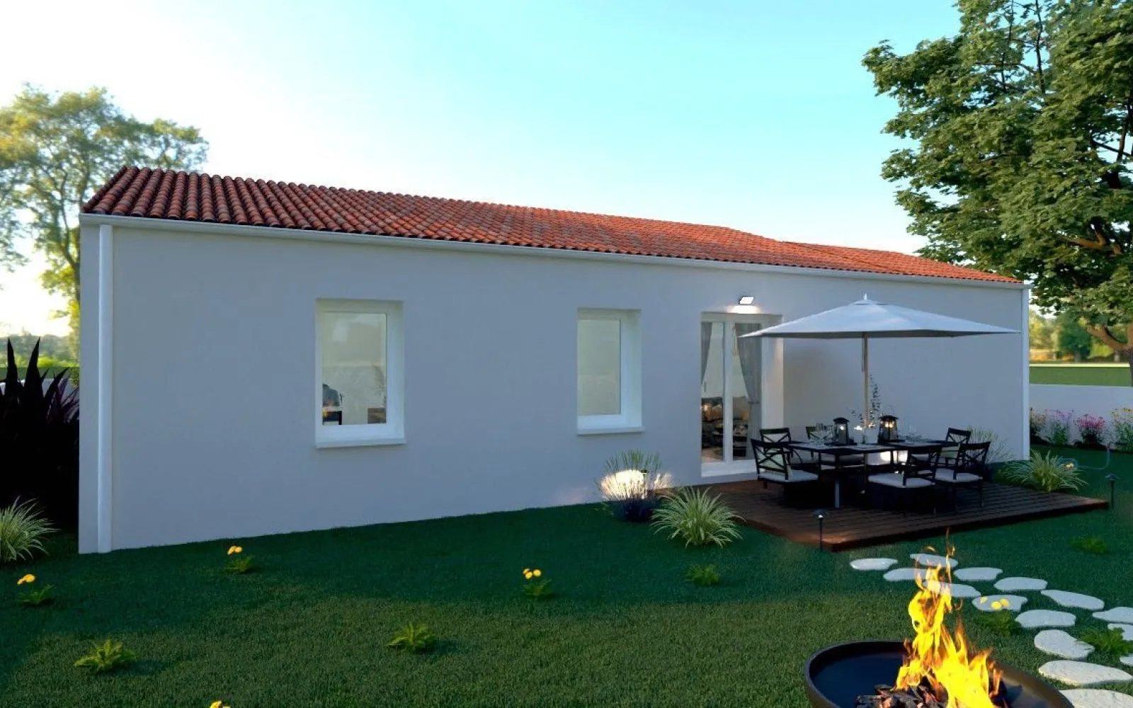 Projet de construction d'une maison 75.93 m² avec terrain à FRANCOIS (79) à François — photo 2