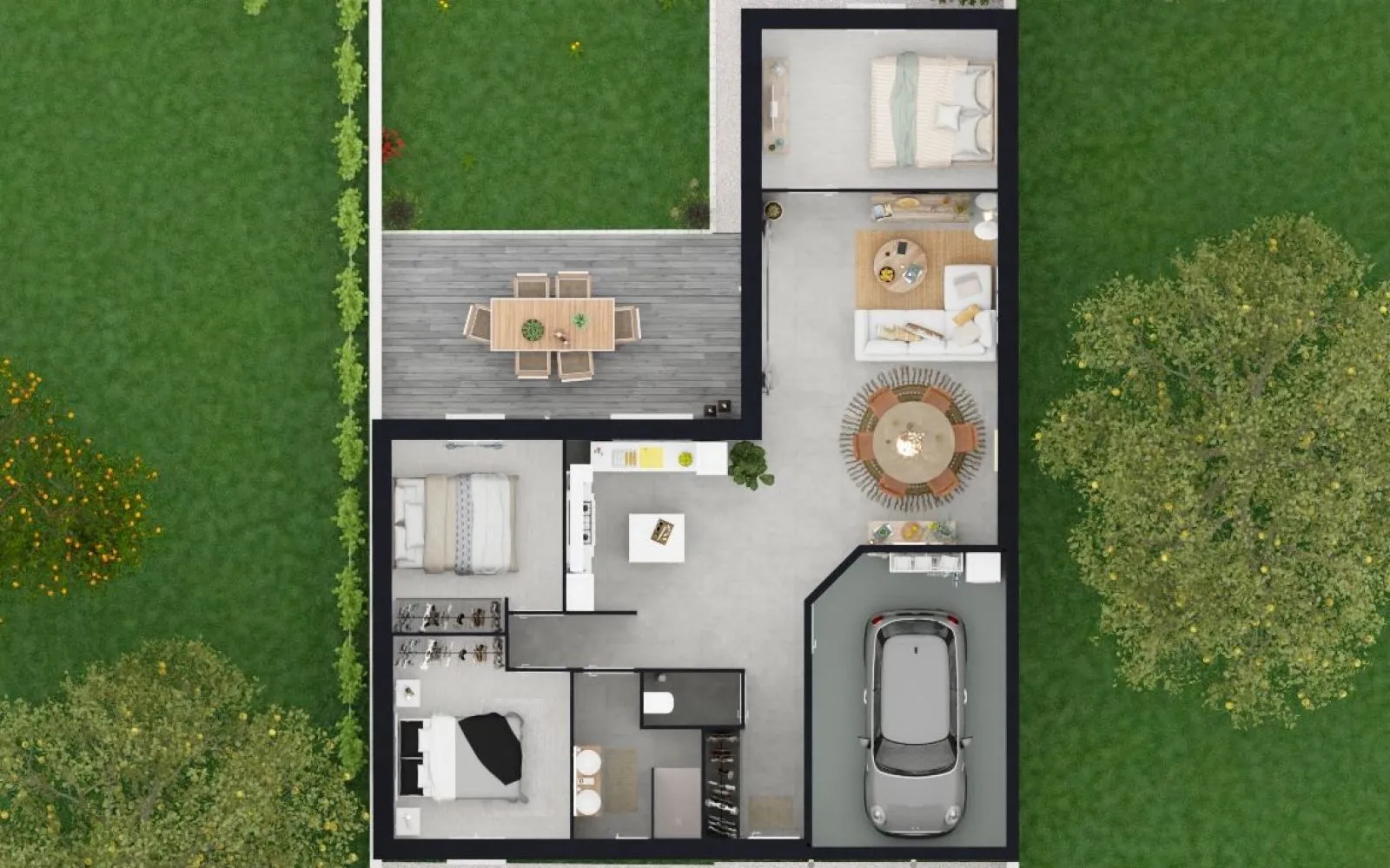 Projet de construction d'une maison 75.93 m² avec terrain à FRANCOIS (79) à François — photo 5