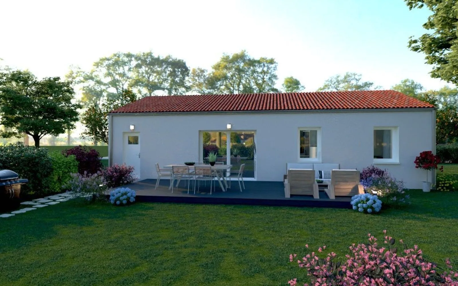 Projet de construction d'une maison 67.32 m² avec terrain à GERMOND-ROUVRE (79) à Germond-Rouvre — photo 2