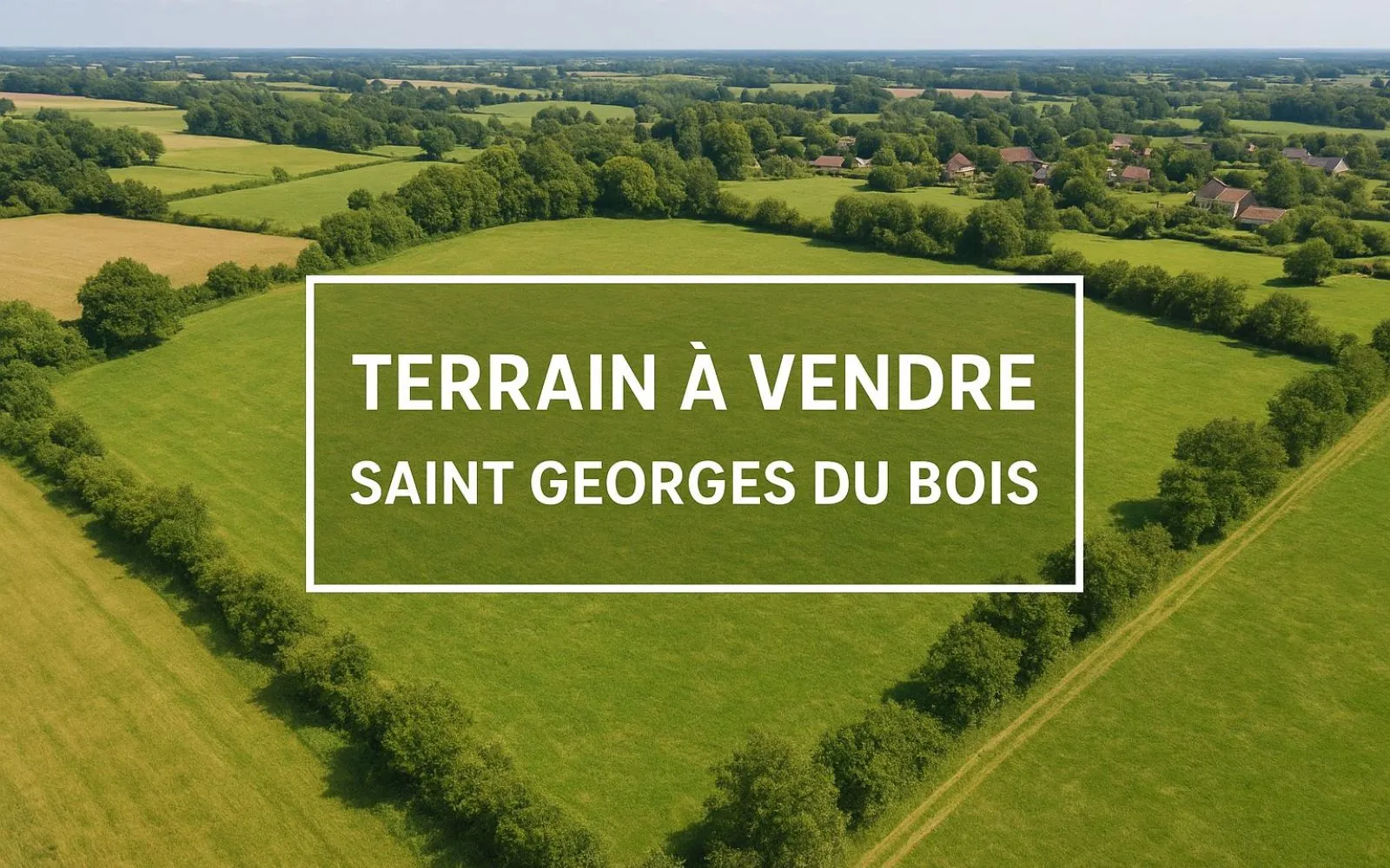 Terrain à bâtir de 336 m² à SAINT-GEORGES-DU-BOIS (17) à Saint-Georges-du-Bois — photo 1