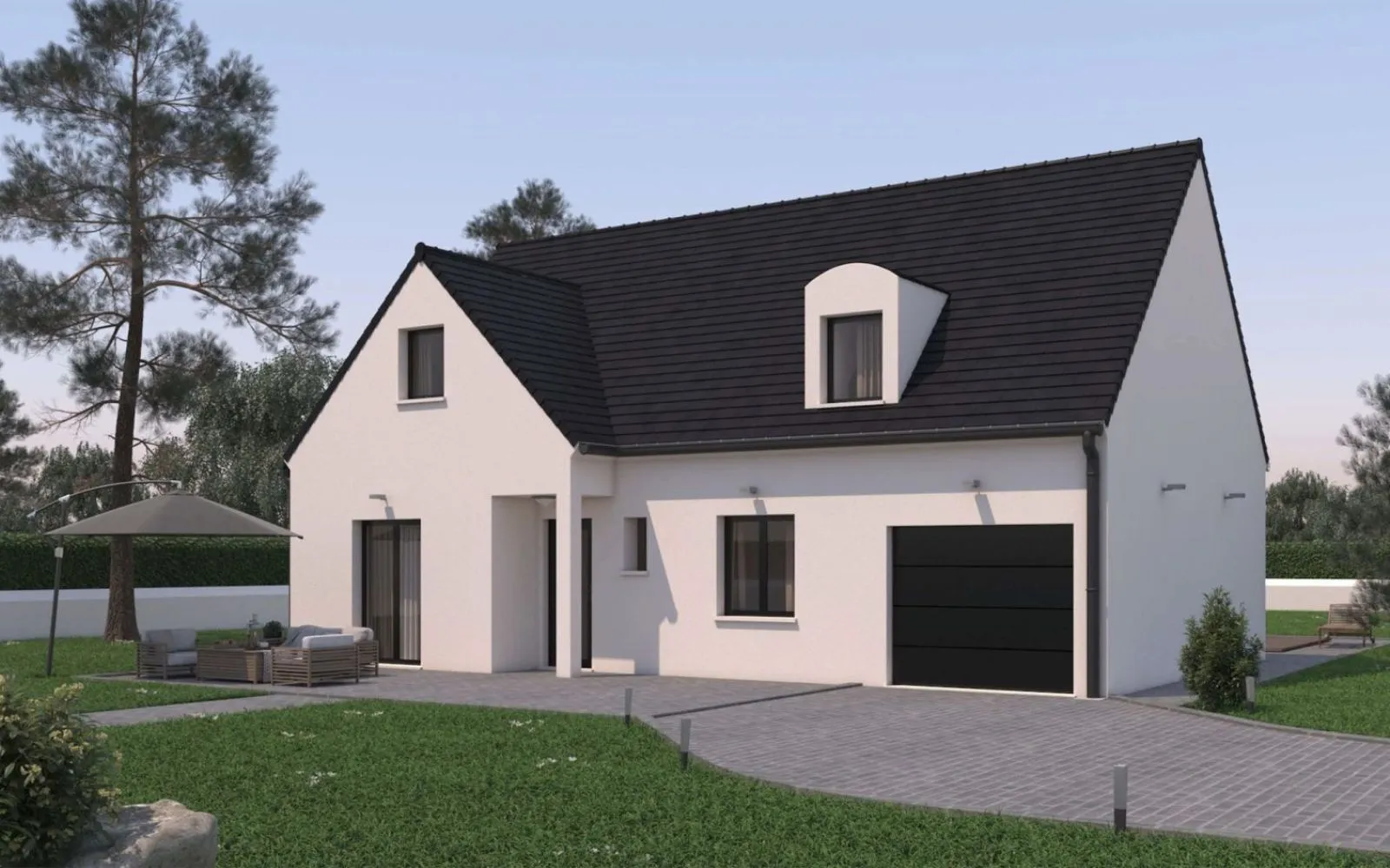 Projet de construction d'une maison 105.34 m² avec terrain à LONGUESSE (95) à Longuesse — photo 1