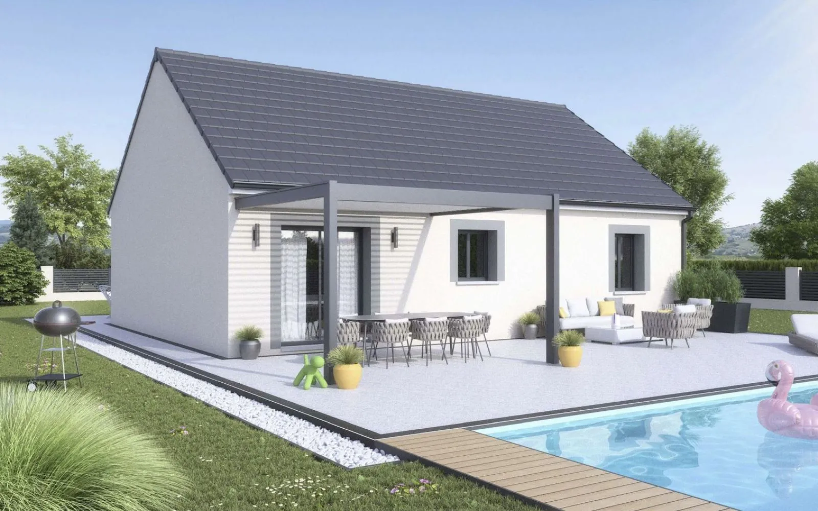 Projet de construction d'une maison 85 m² avec terrain à LONGUESSE (95) à Longuesse — photo 2